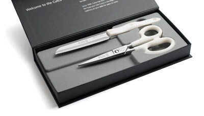 2 Products in Gift Box - Super Shears, Santoku-Style Trimmer,