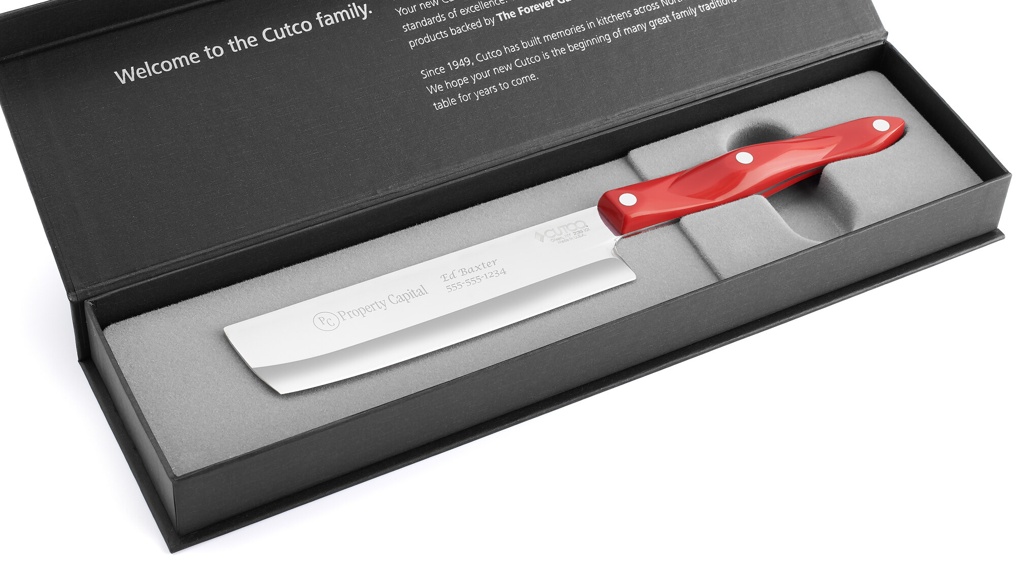 2 Products - 6" Vegetable Knife Product in Deluxe Gift Box