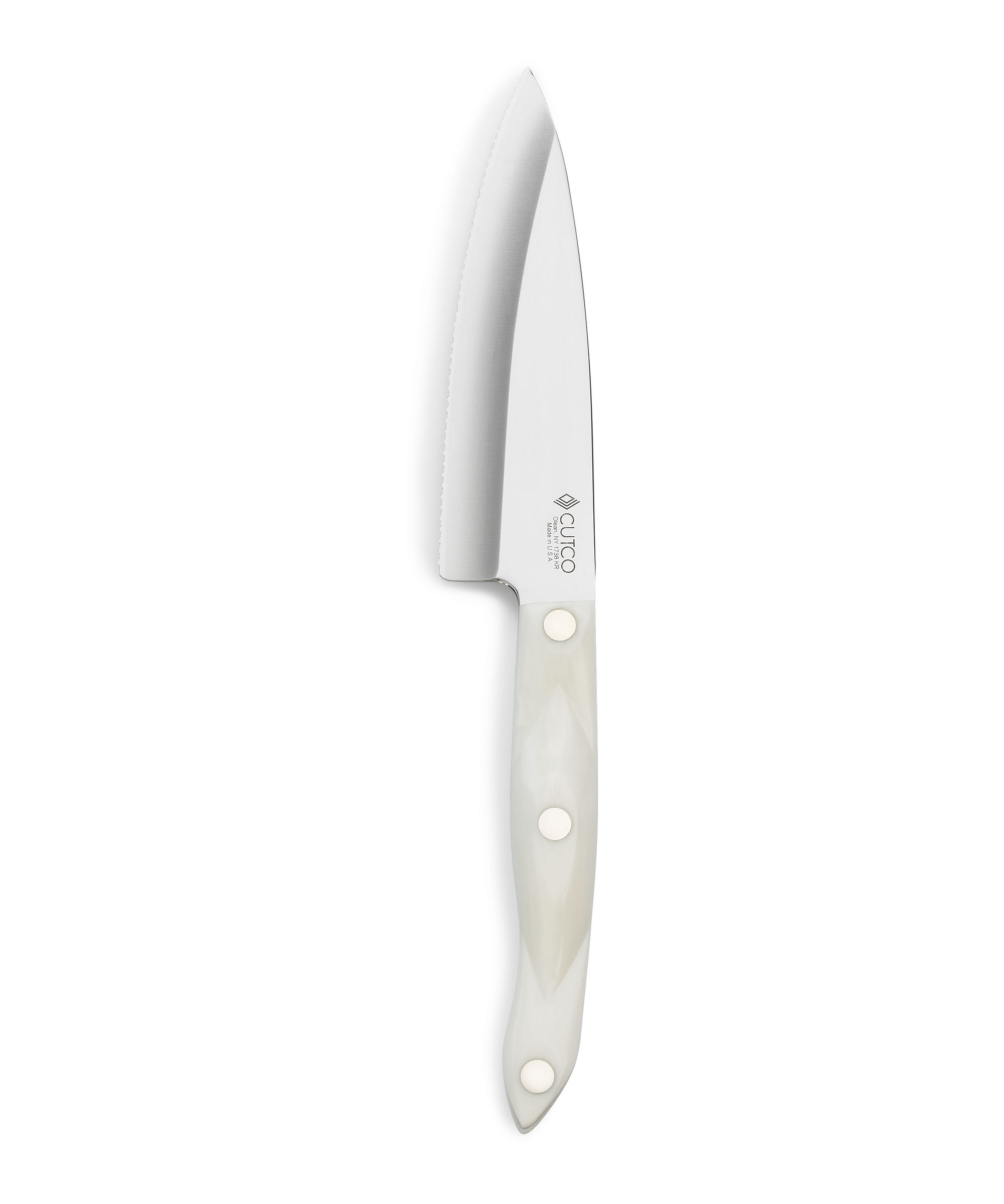 Cutco 1738 Gourmet Prep Knife | Classic (Brown) Handle | Forever Guarantee