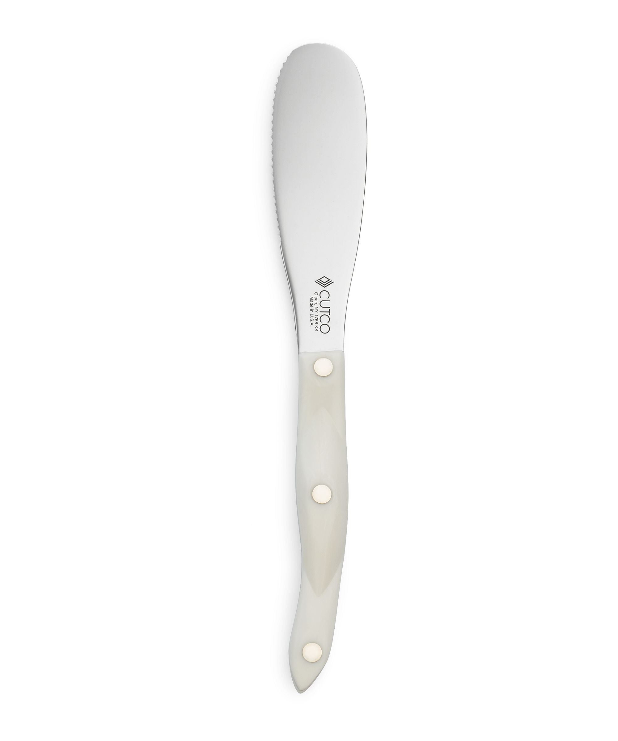 Cutco Cutlery 1768 KK Serrated Spatula Spreader Knife Classic Dark
