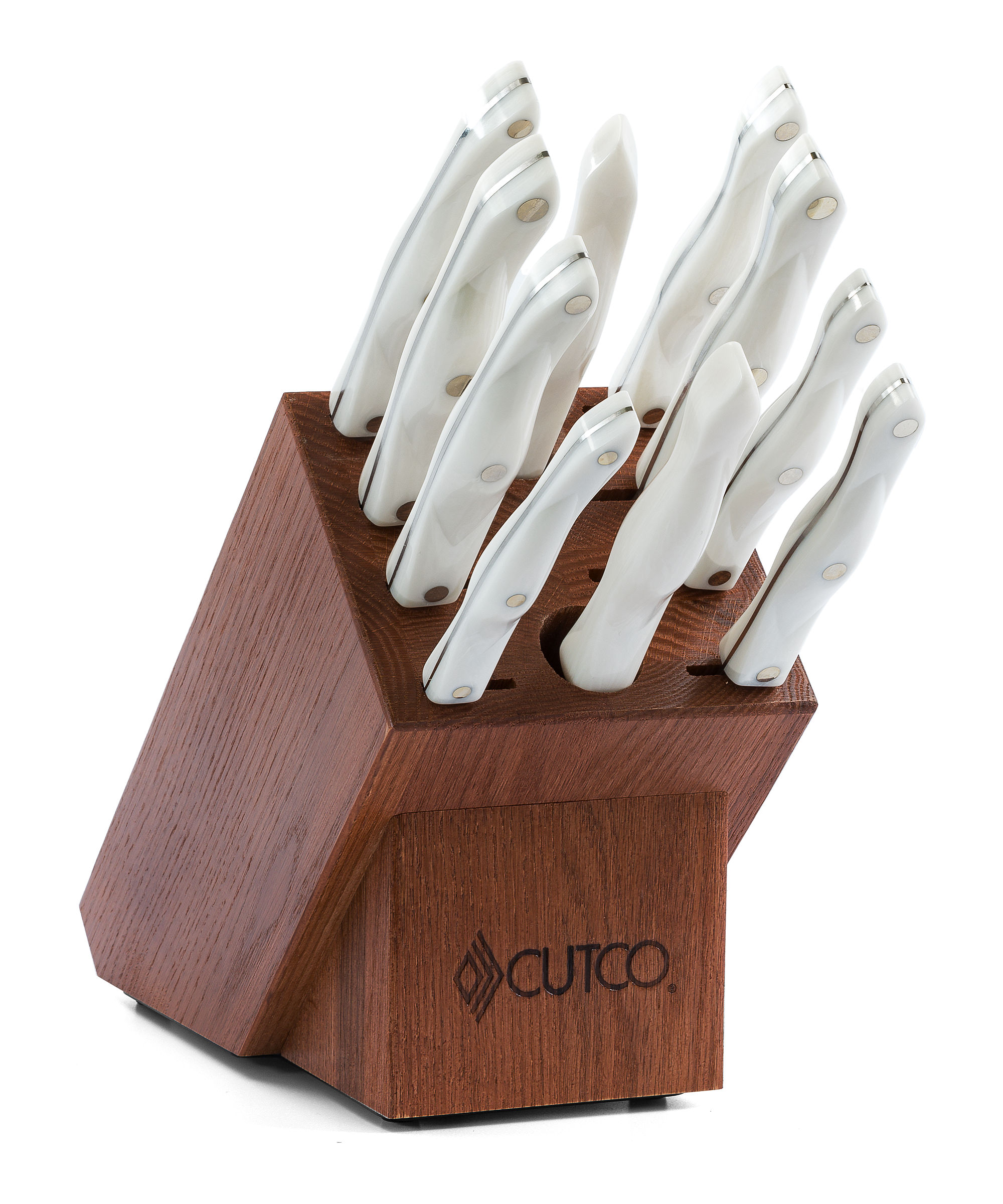 Cutco French Chef Homemaker + 8 Classic Knife Set with Oak Block -  household items - by owner - housewares sale 