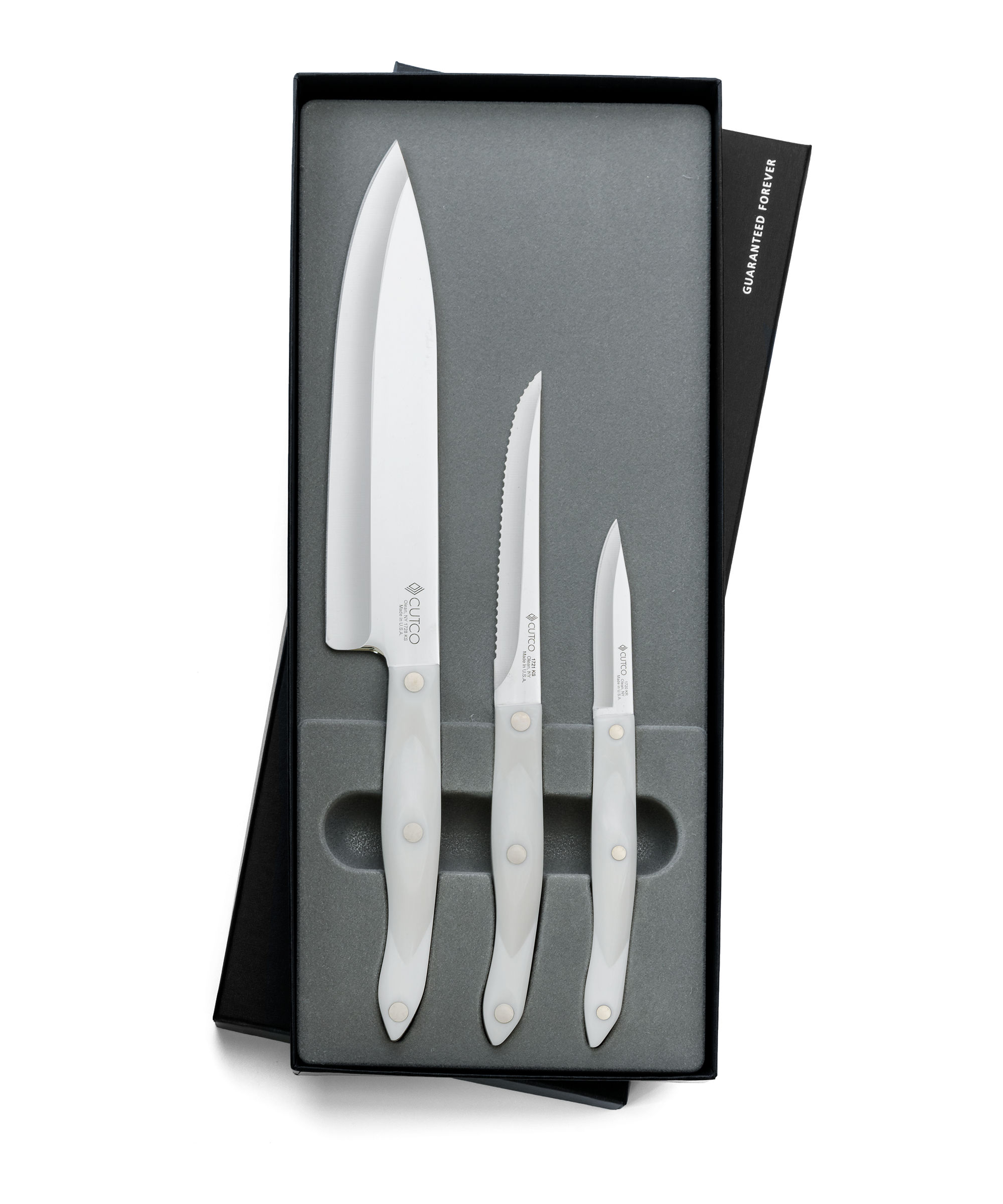 CUTCO 1721 S Trimmer/ Steak Knife Sharp! Straight Edge Classic/Black Choose  Qty