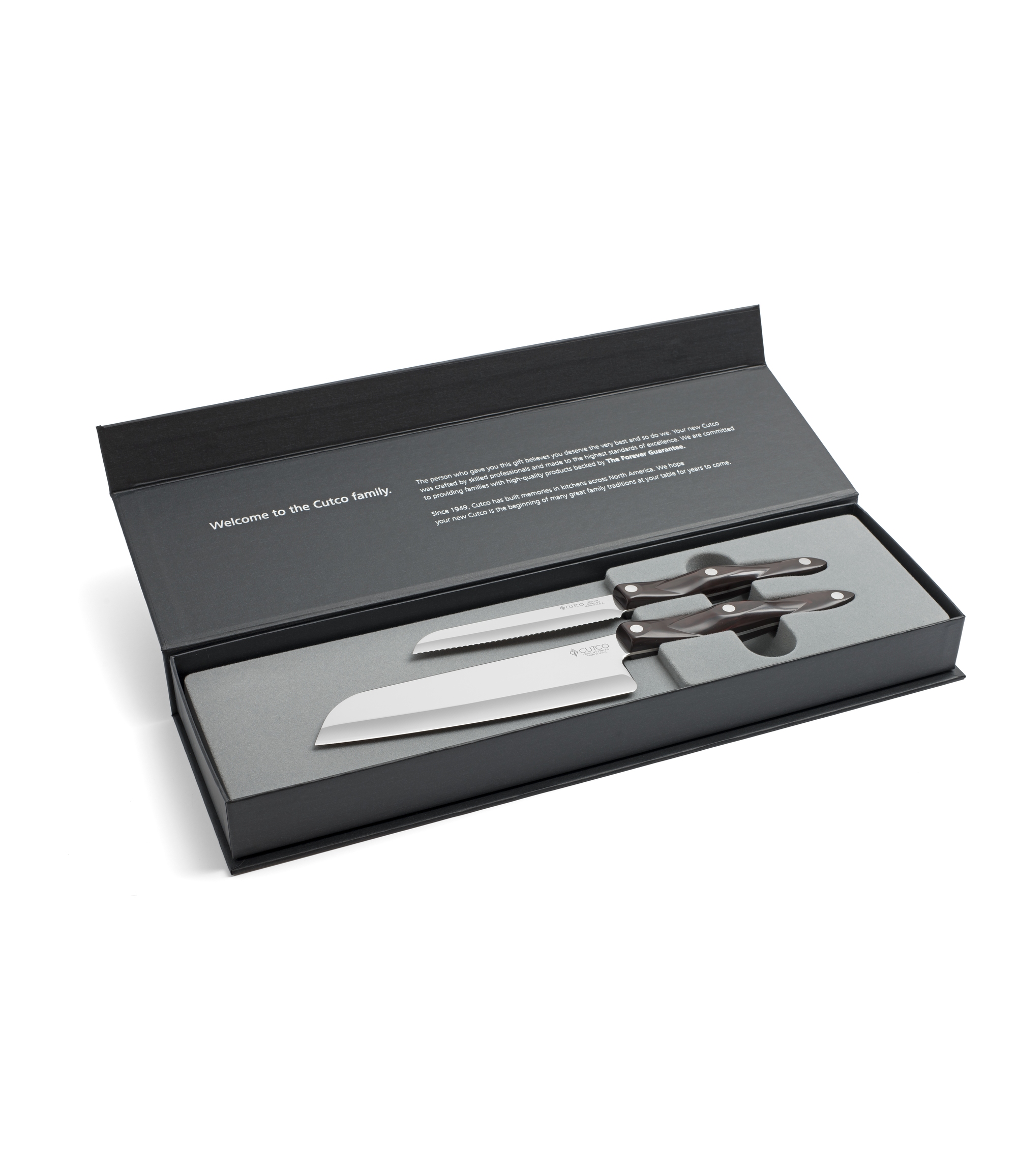 Santoku-Style Cook's Combo | 2 Pieces | Gift-Boxed Knife Sets by Cutco
