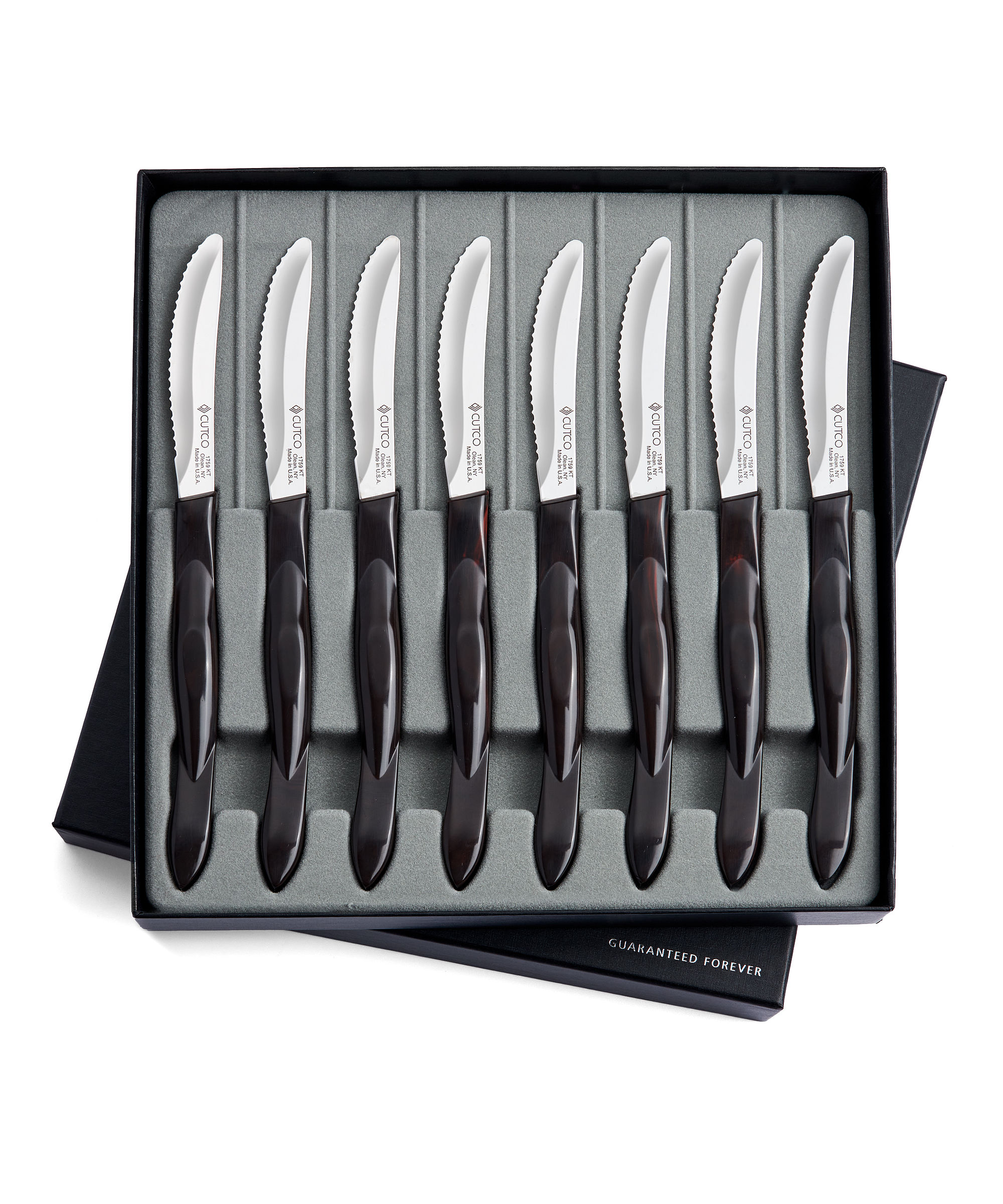 Set of Cutco Steak Knives, 8 Knives and Box, No. 1058 