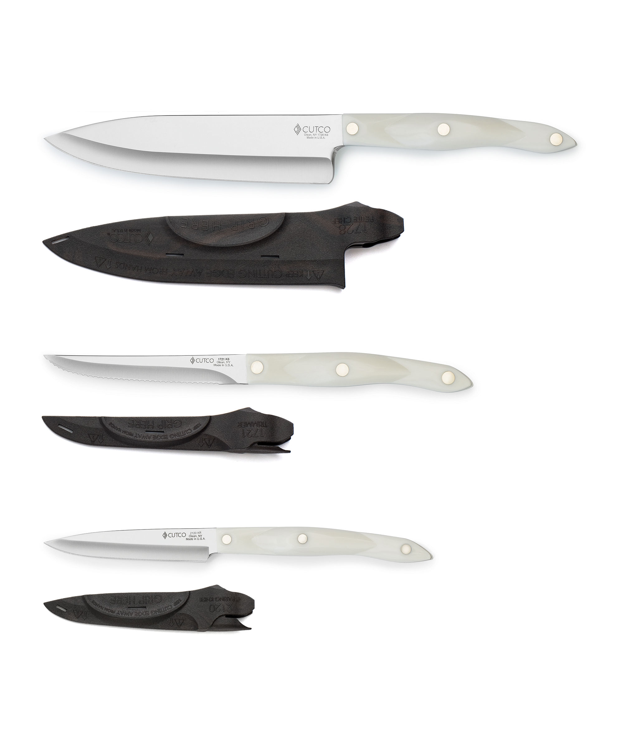 3-Pc. Knife & Sheath Set, Knife Sets by Cutco