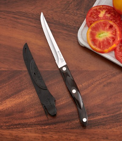 Set Of 5 Cutco Steak/Table Knives In Pearl White #1759 JJ #215400