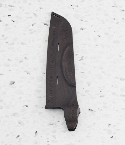 Cutco CUTCO Model 2166 Petite Santoku Knife 5.6 High Carbon  Stainless Straight Edge blade..5.1 Classic Brown