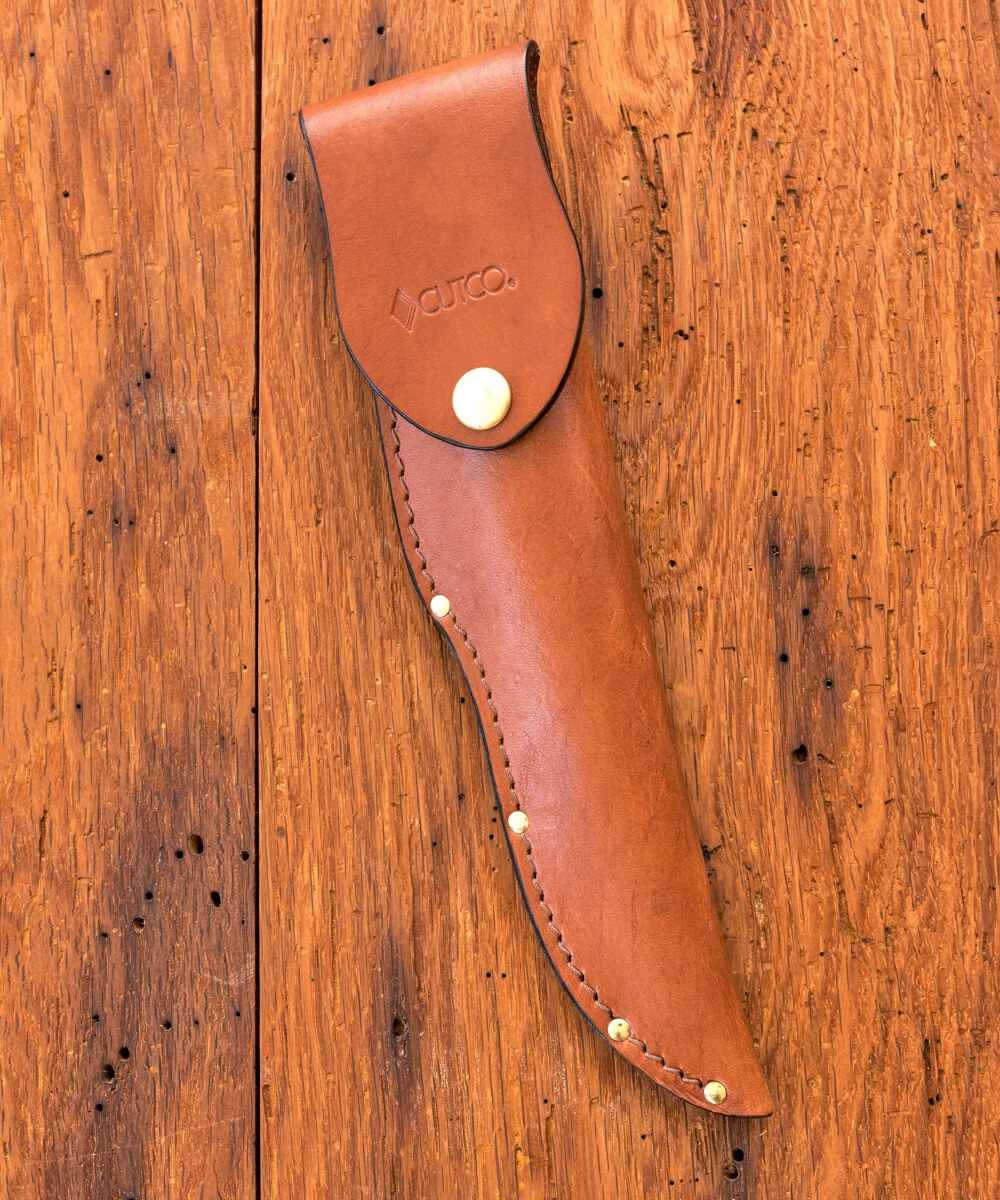  Cutco Model 1769 Hunting Knife with Leather Sheath