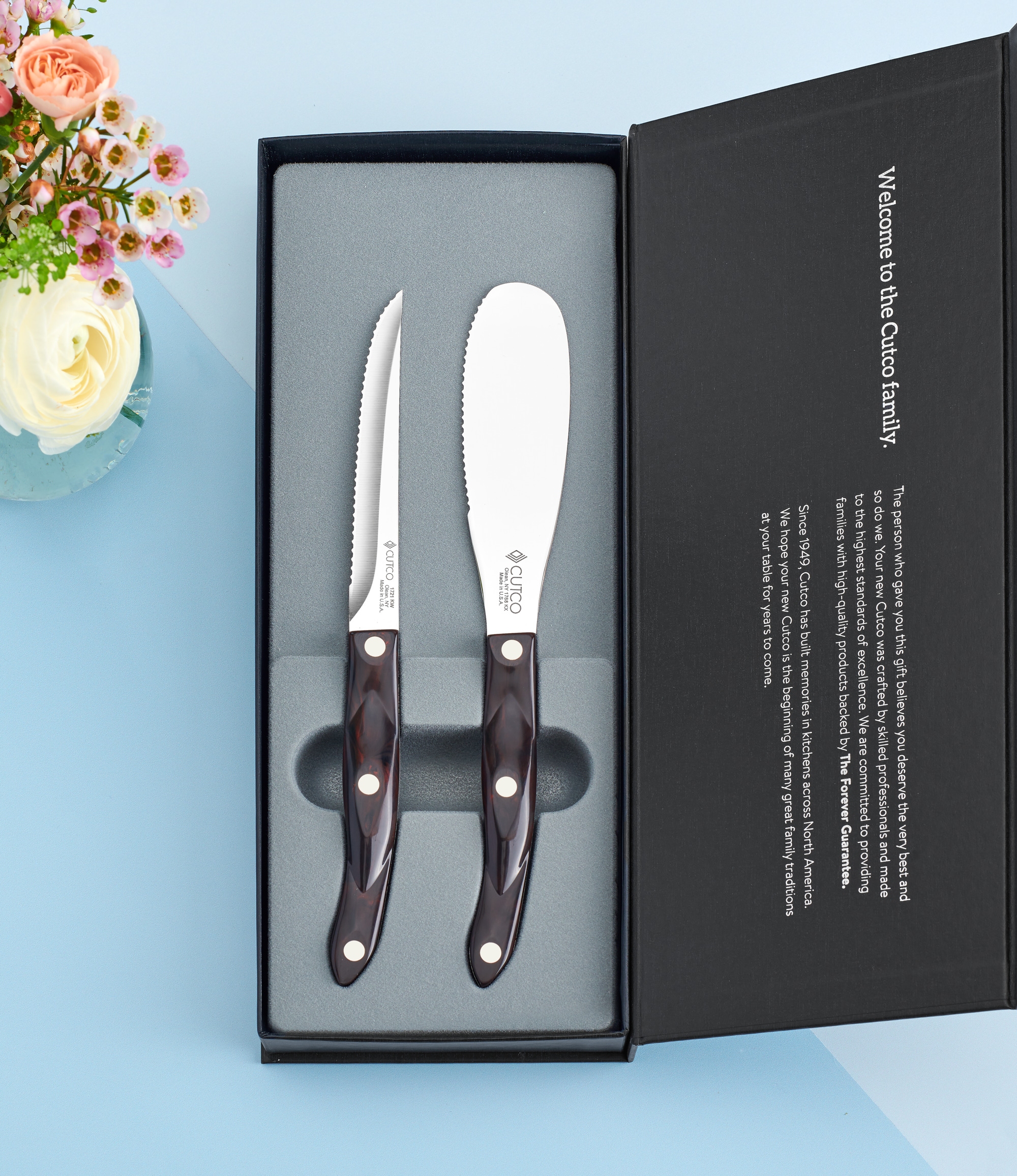 Club Mates | 2 Pieces | Gift-Boxed Knife Sets by Cutco