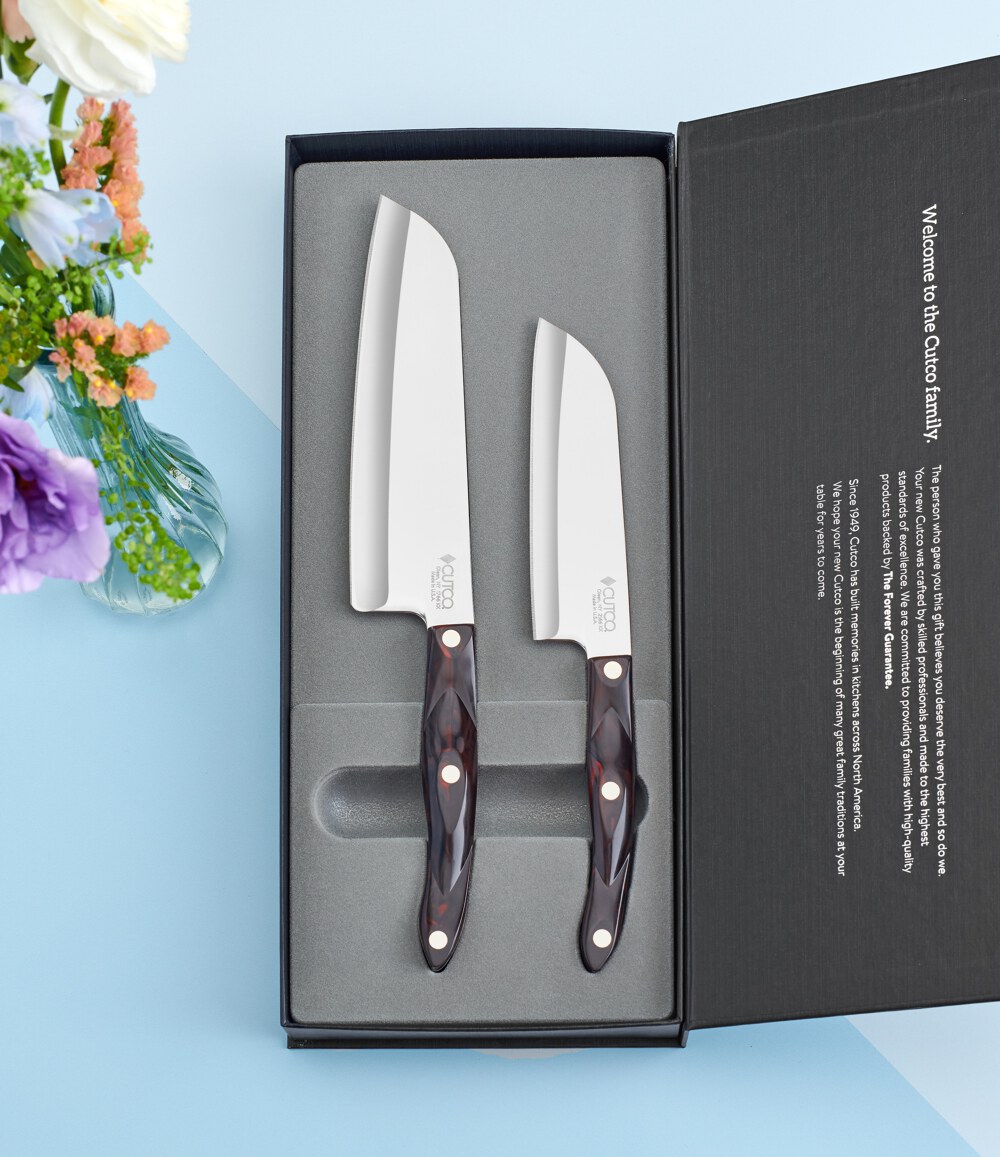 Knife set for the kitchen  Cutco vs. Rada review 