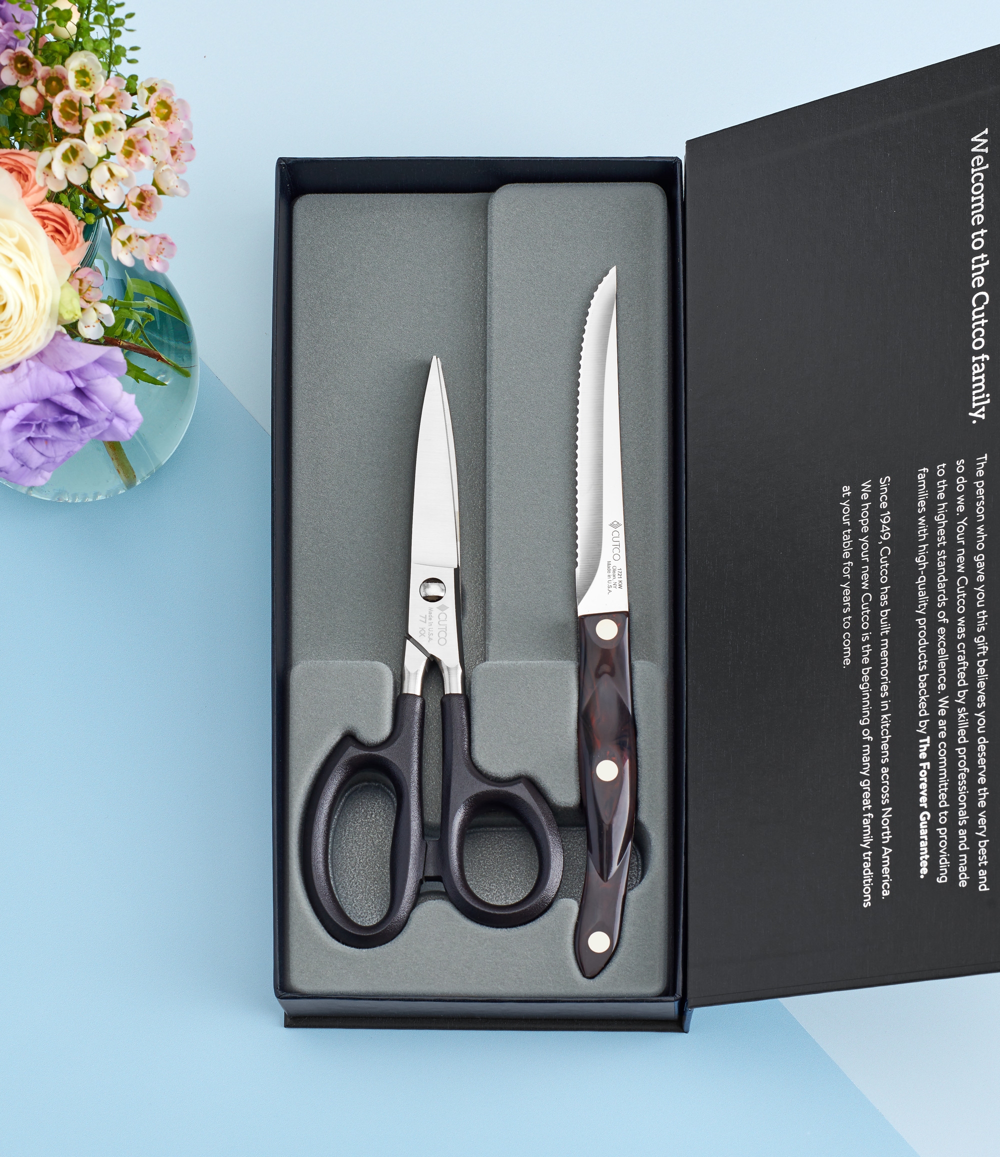Shear Utility Set | 2 Pieces | Gift-Boxed Knife Sets by Cutco