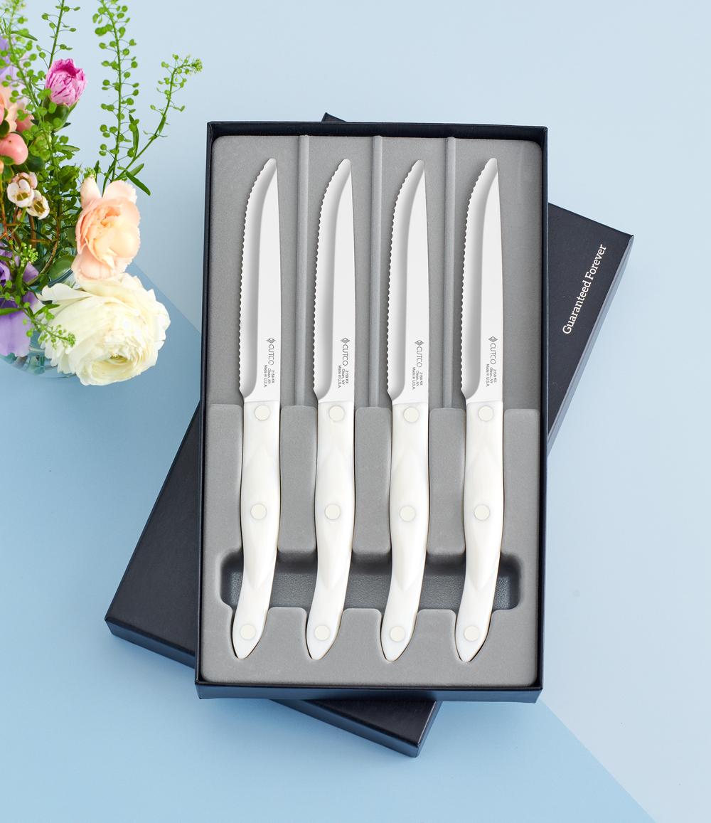 4-Pc. Pearl Steak Knife Set