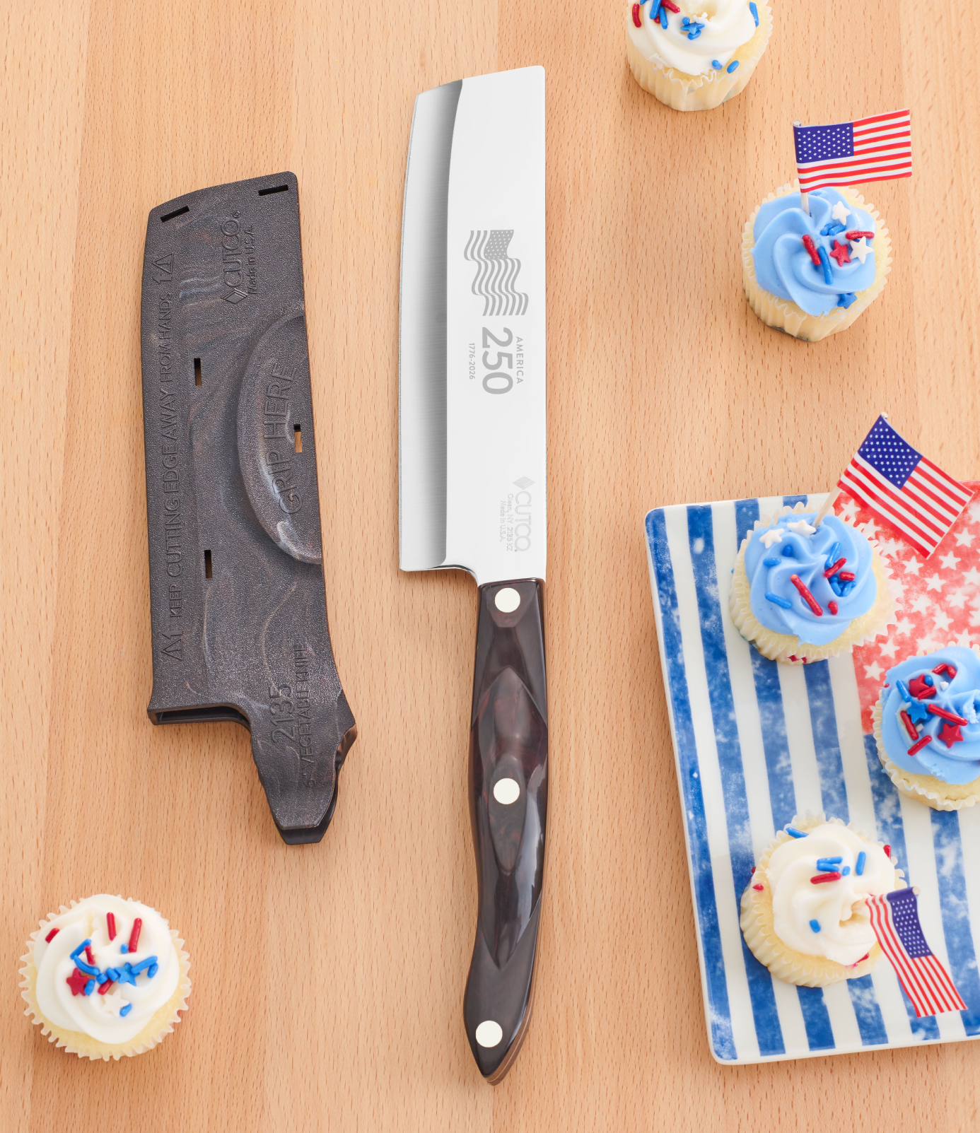 Cutco 1736 アメリカ製 The 250th Celebration Knife with Sheath | Free Sharpening Forever