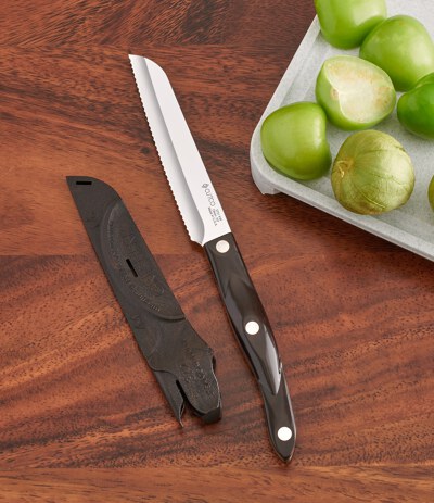 Santoku-Style Trimmer with Sheath