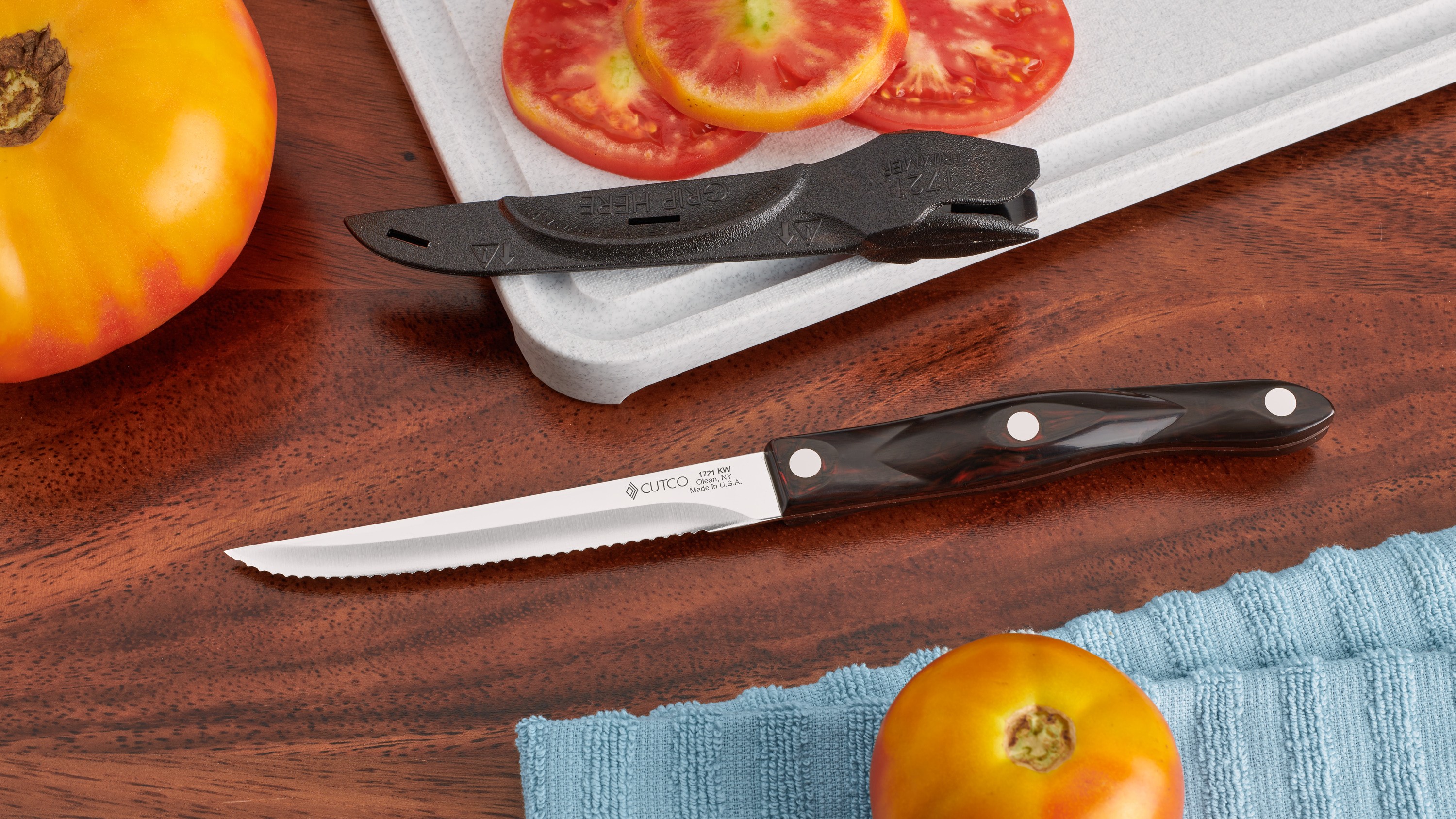 Trimmer With Sheath Utility Kitchen Knives By Cutco   1721CSH 