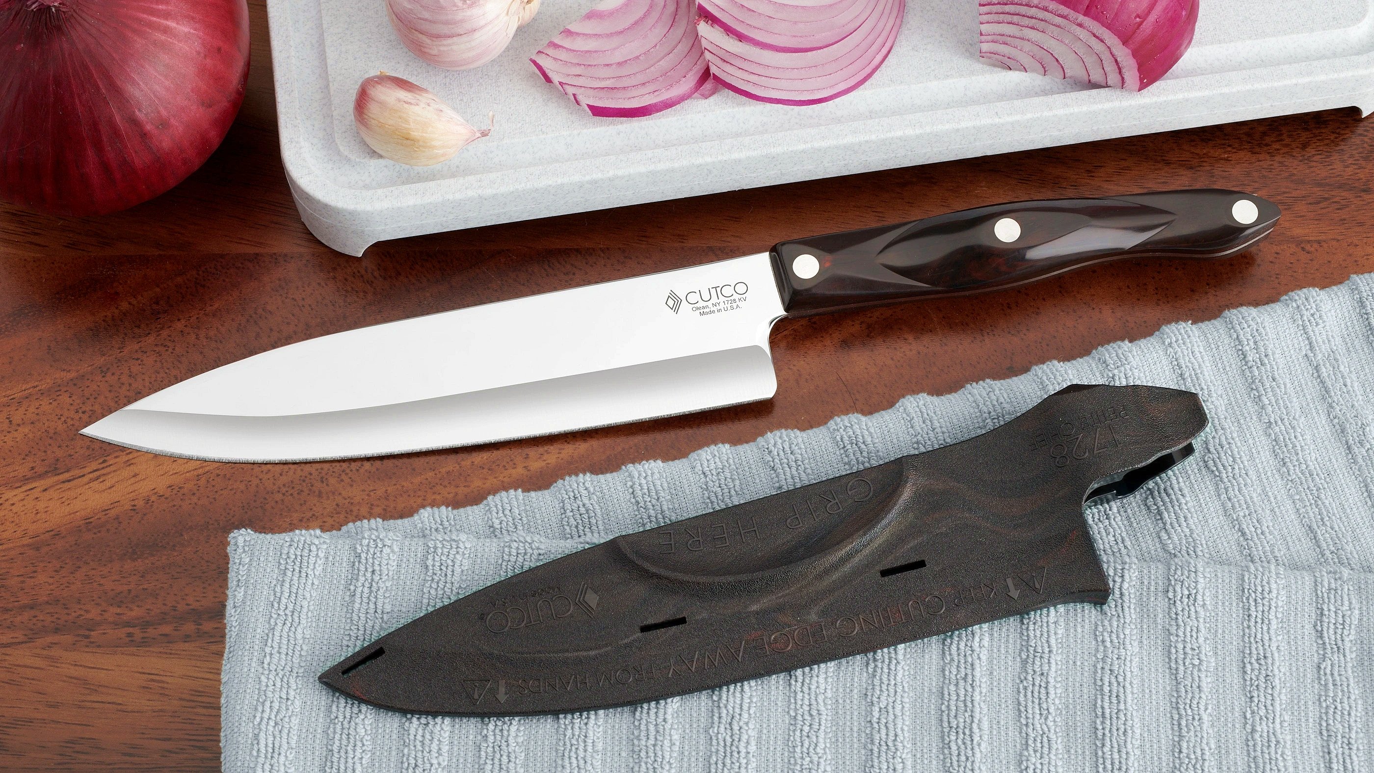 Cutco #1728 petite chef knife 75/8 pearl handle - household items - by  owner - housewares sale - craigslist