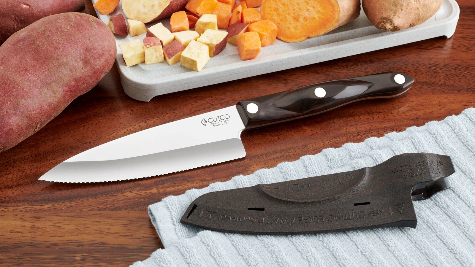 Gourmet Prep Knife with Sheath