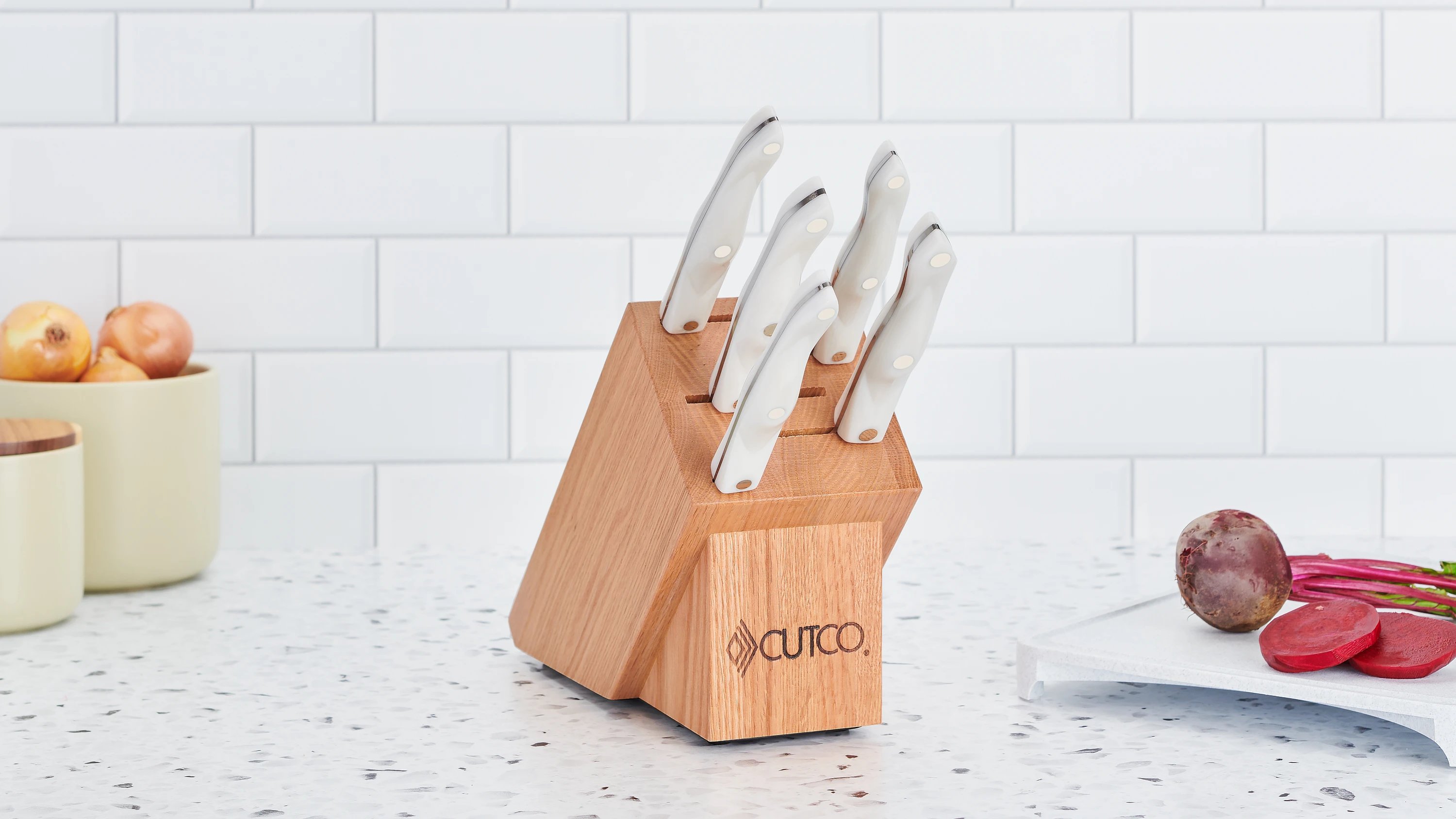 Gourmet Set with Block | 7 Pieces | Knife Block Sets by Cutco Gourmet Set with Block | 7 Pieces | Knife Block Sets by Cutco