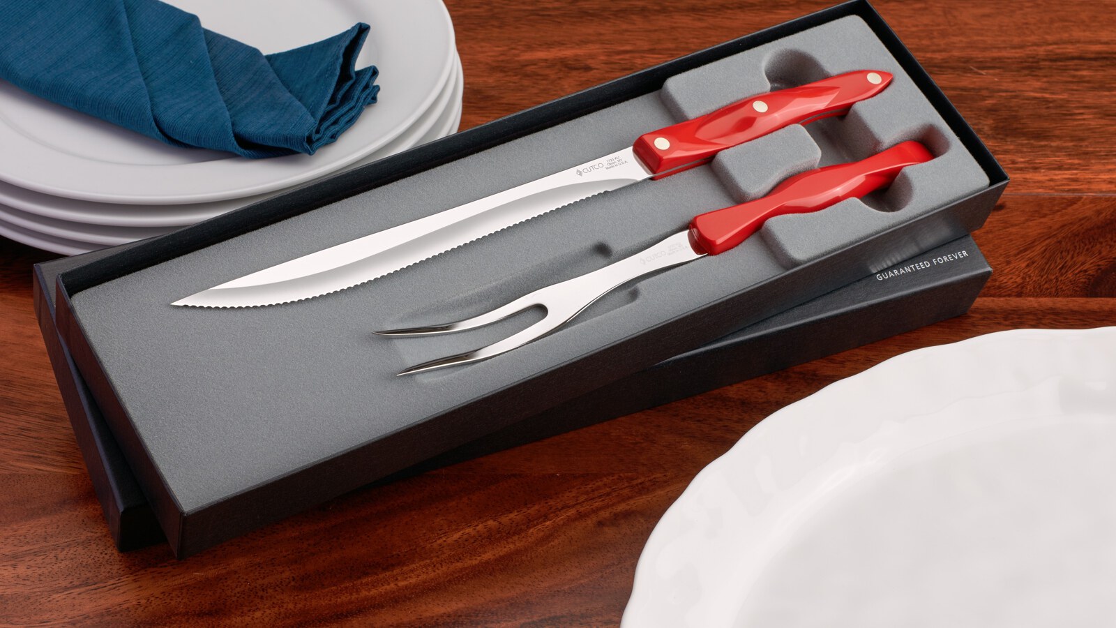 Carving Set | 2 Pieces | Gift-Boxed Knife Sets by Cutco Carving Set | 2 Pieces | Gift-Boxed Knife Sets by Cutco