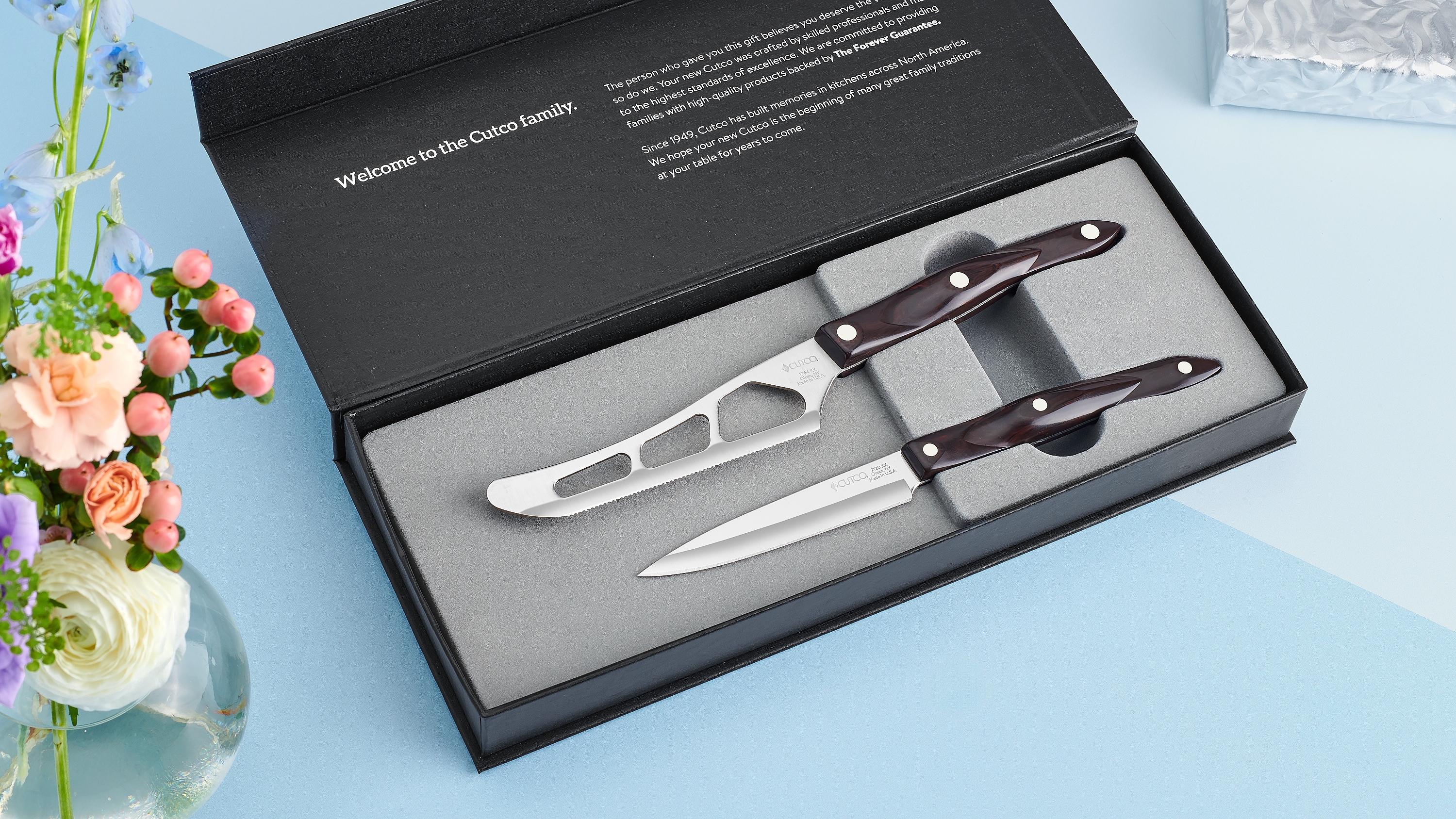 Party Starters | 2 Pieces | Gift-Boxed Knife Sets by Cutco