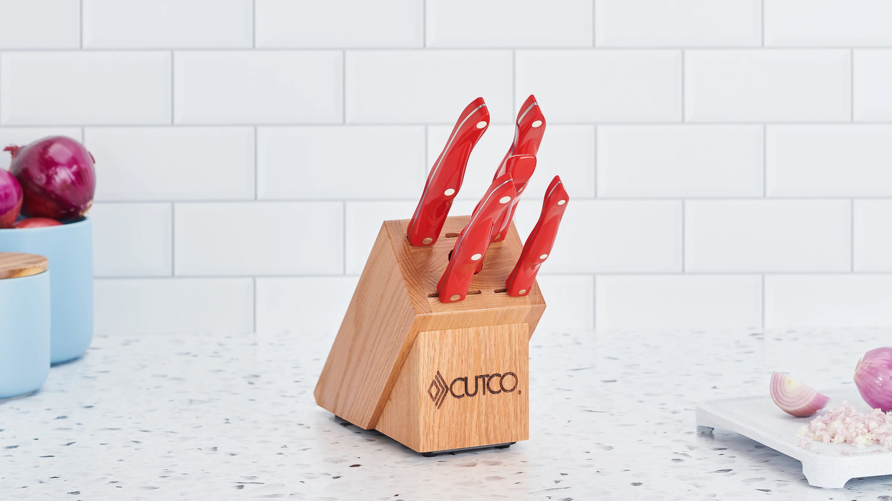 NEW Cutco retailer Essential Set Block (15% OFF)