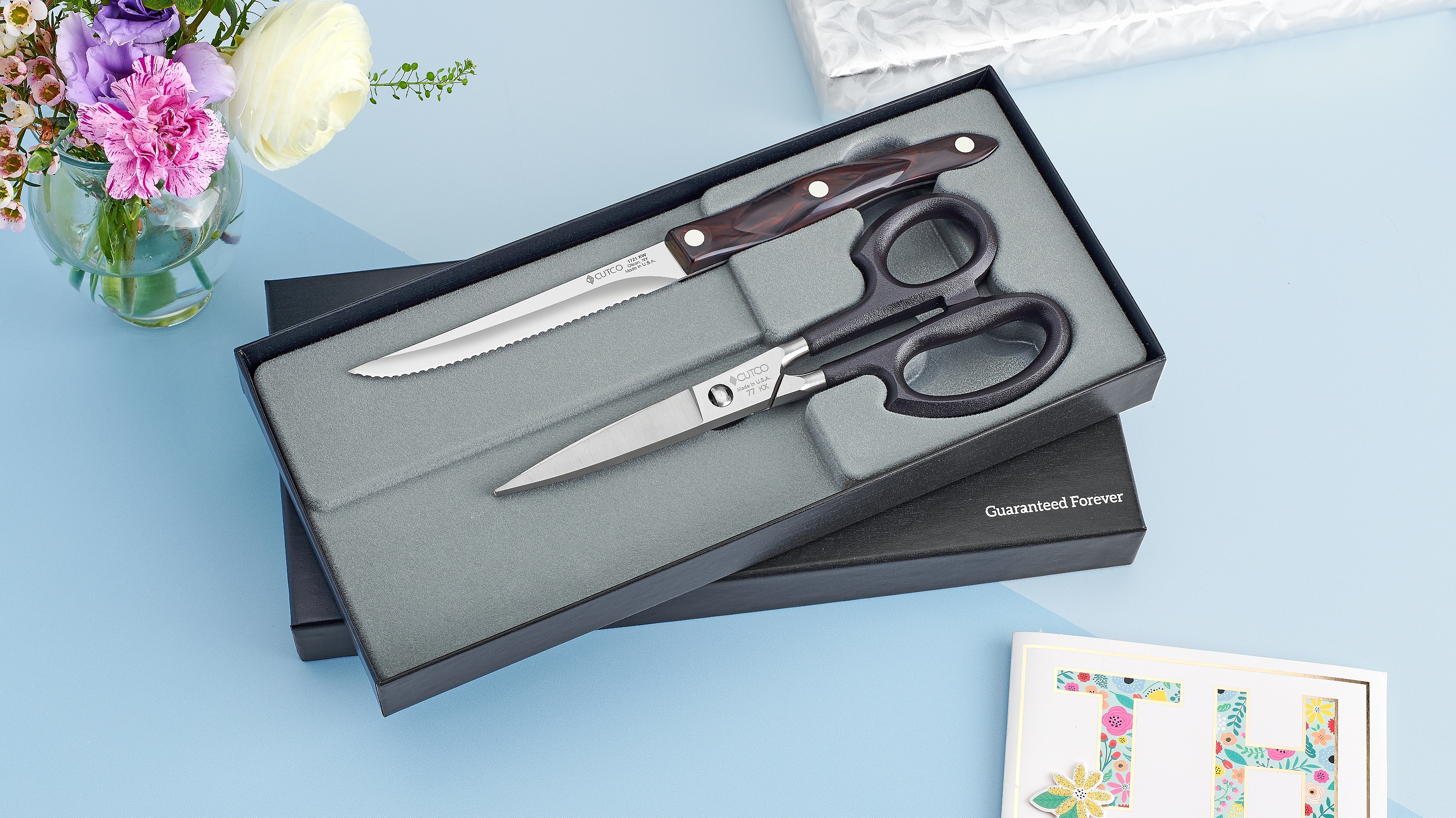 Wüsthof Gourmet 2-Piece Paring Knife & Kitchen Shears Set