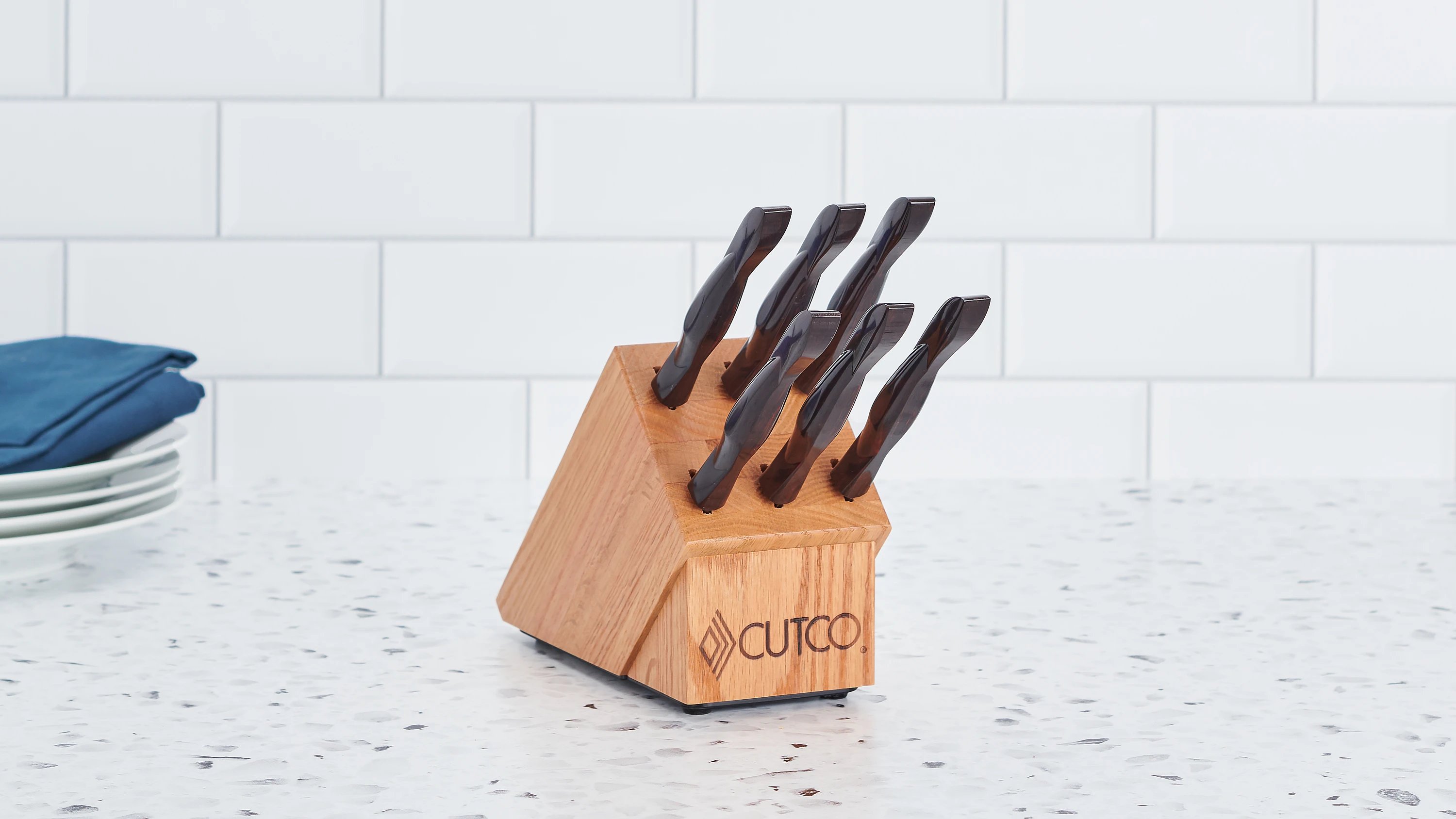 Cutco 22 Piece Knife Block W/ 6pc Kitchen Utility Set