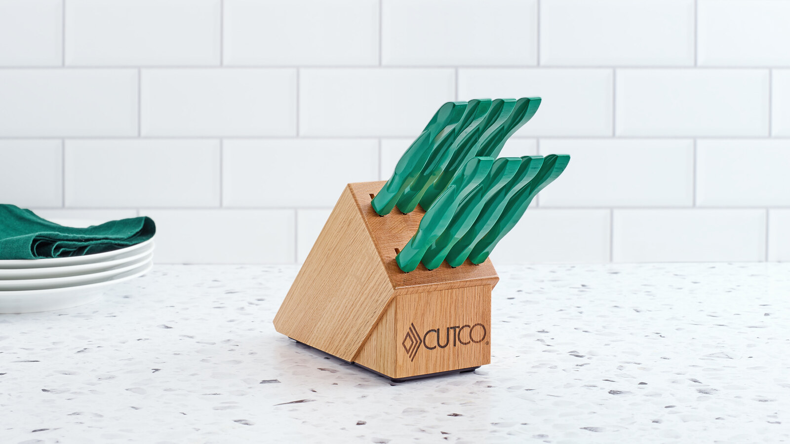 8-Pc. Table Knife Set with Block