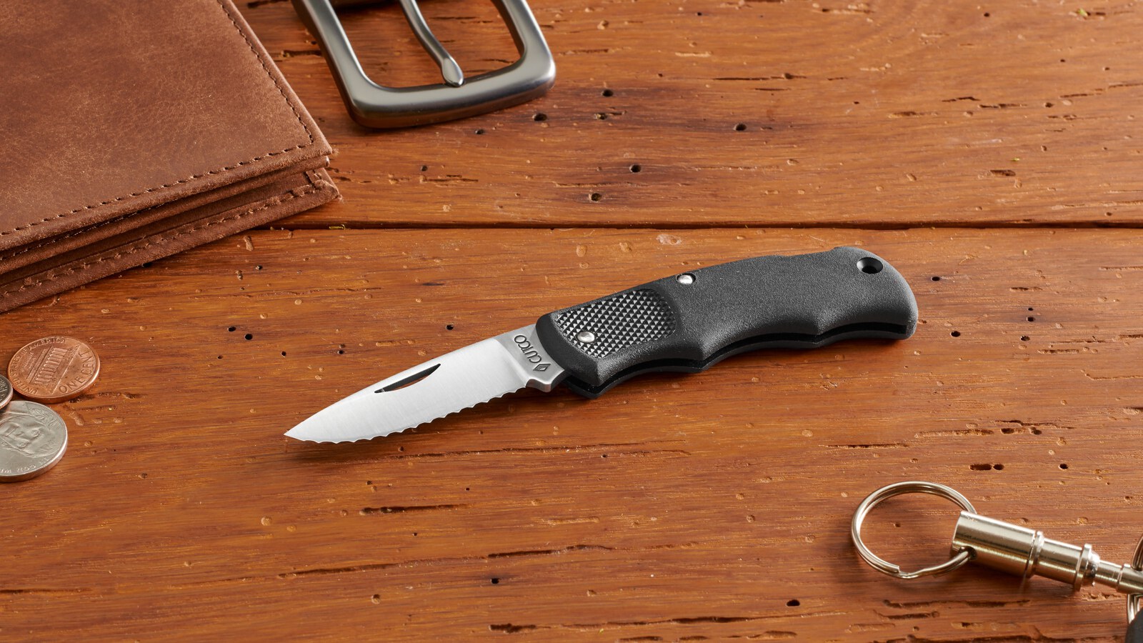 Pocket Knife In Gift Box (Double-D® Edge)