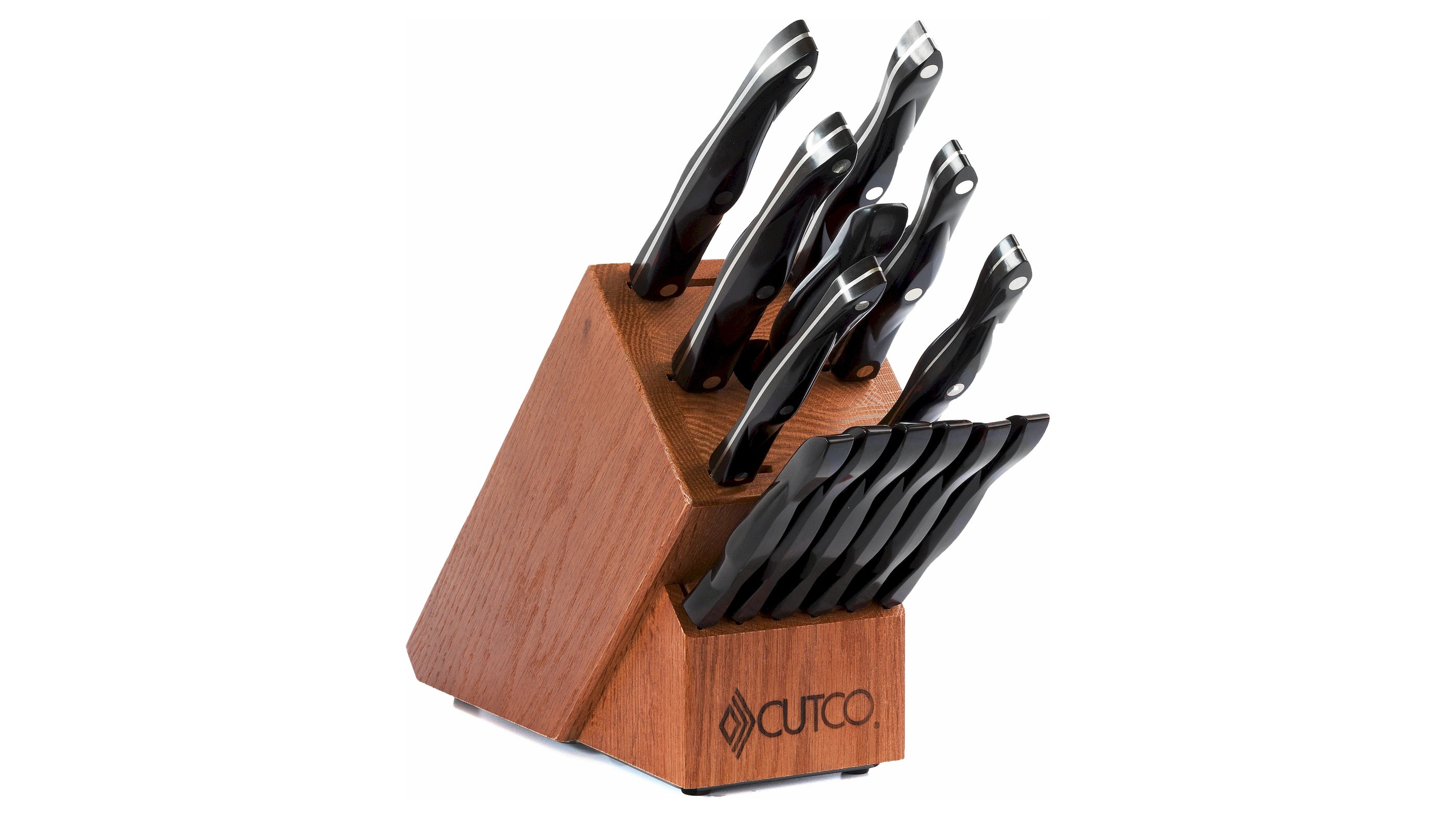 Galley + 6 Set with Block | 15 Pieces | Knife Block Sets by Cutco