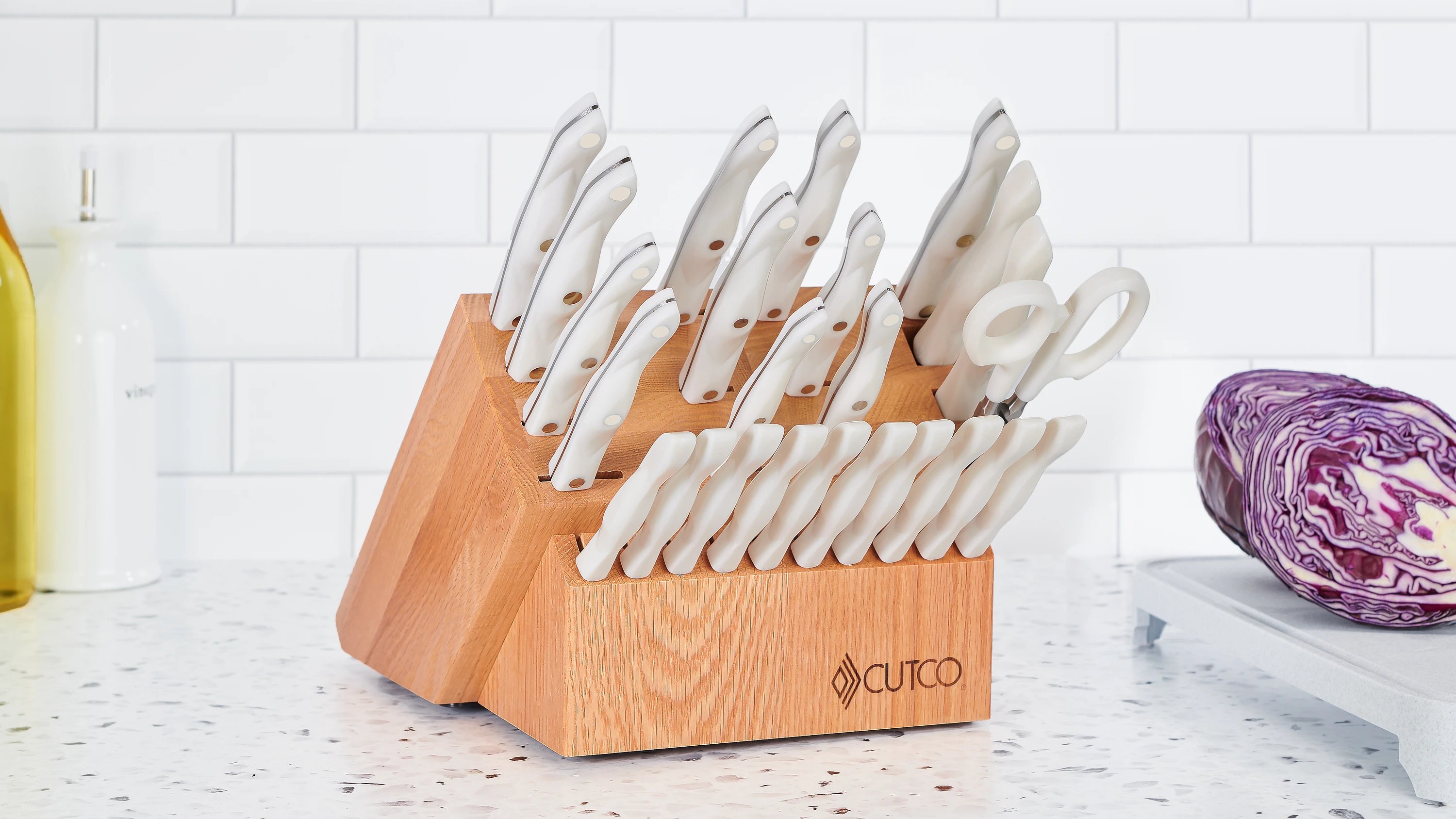 Santoku-Style Signature Set with Block | 29 Pieces | Knife Block