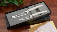 2-PC Cheese Knife Set in Gift Box