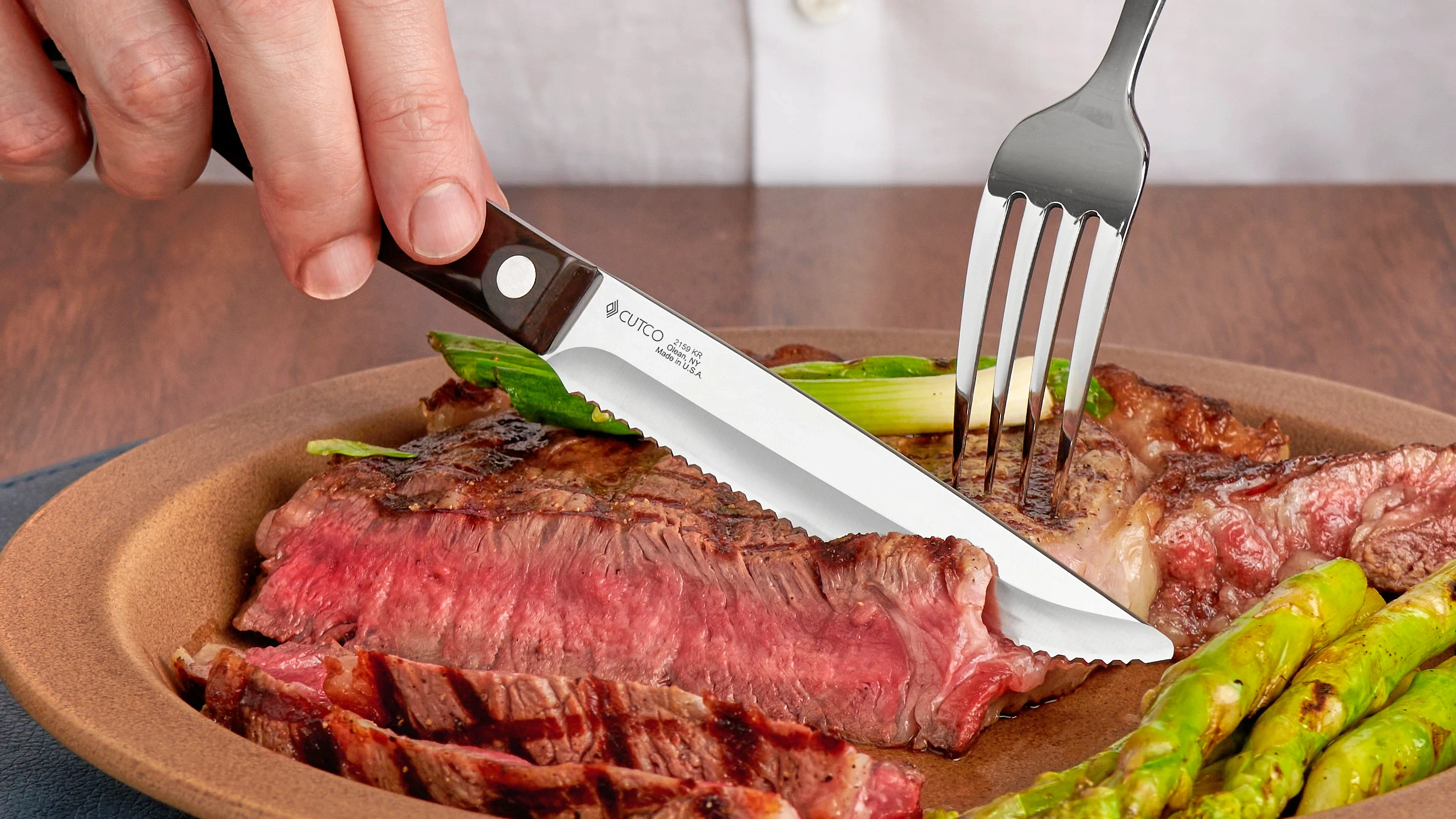 Cutco 47 Smooth Edge Steak Table Knife - Pat. No. #2147079