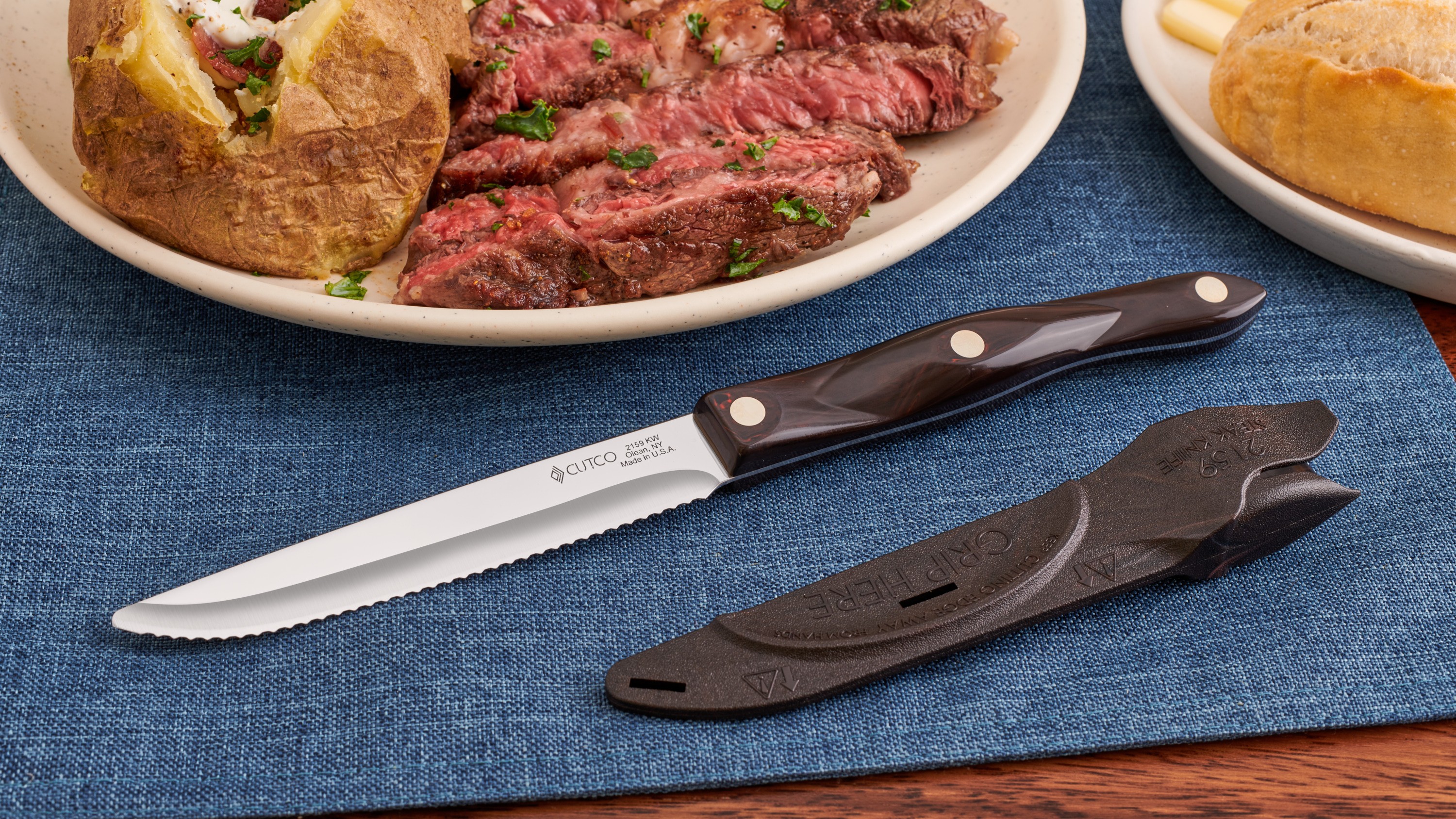 Steak Knife Top Rated Free Sharpening Forever by Cutco