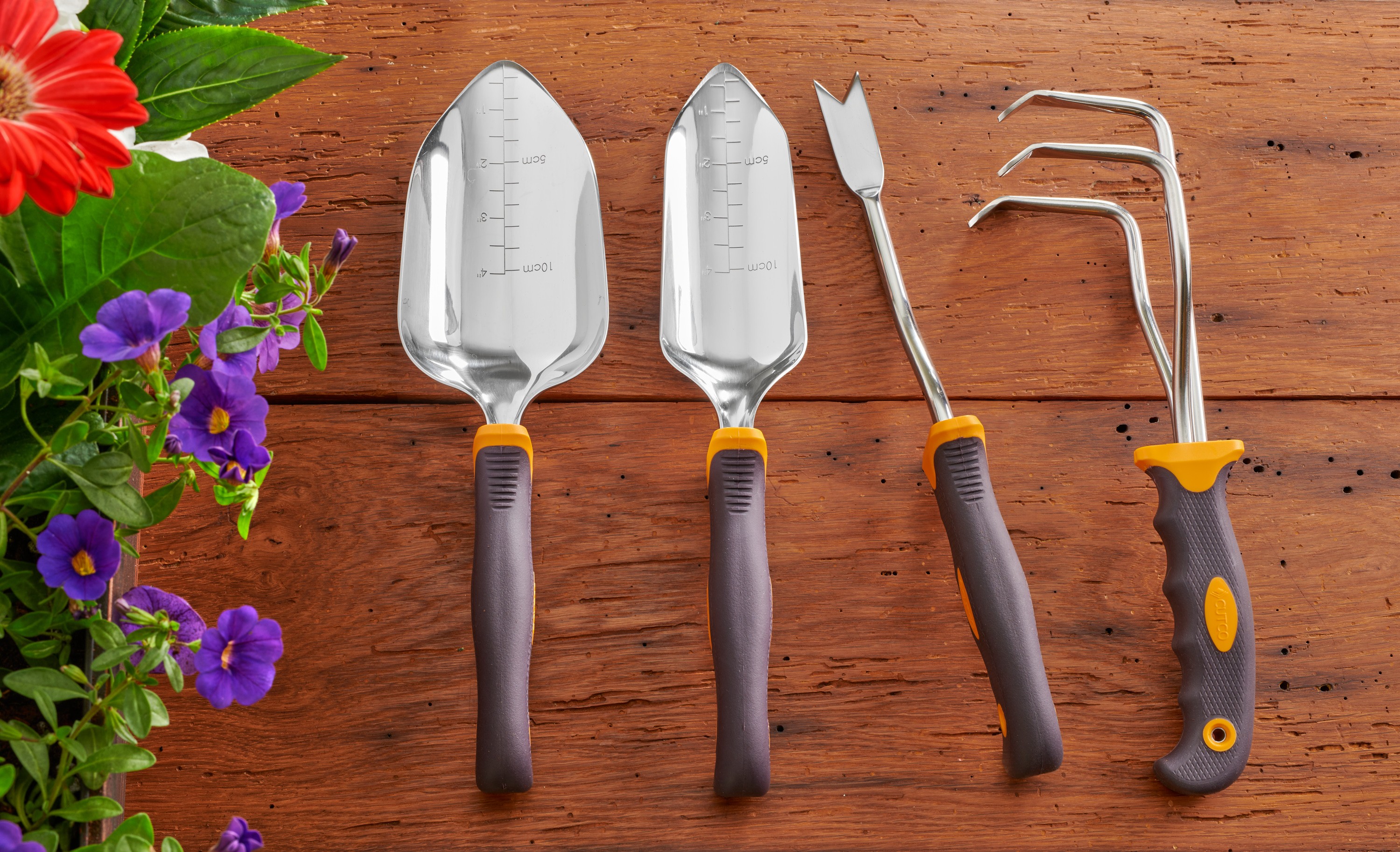 4-Pc. Garden Tool Set with Transplanting Trowel | Garden Tools by Cutco