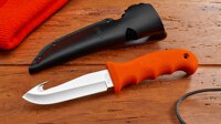 Gut Hook Hunting Knife (Straight Edge)