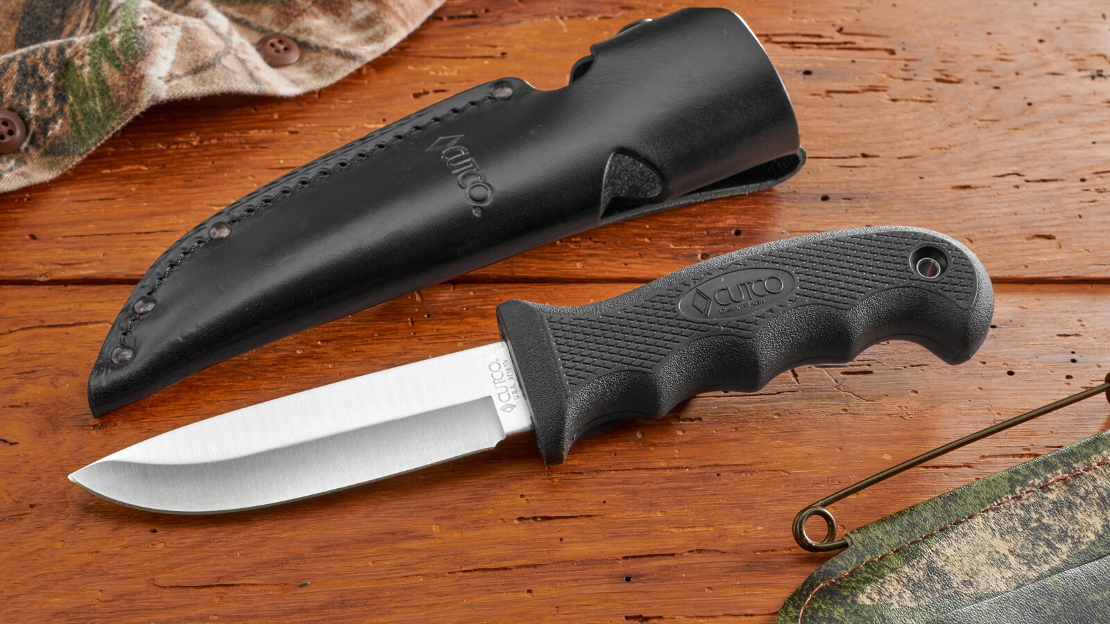 Drop Point Hunting Knife (Straight Edge)