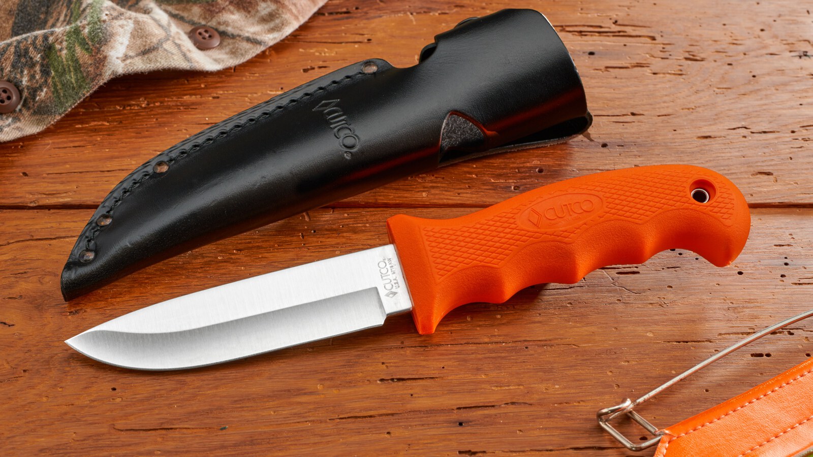 Drop Point Hunting Knife (Straight Edge)