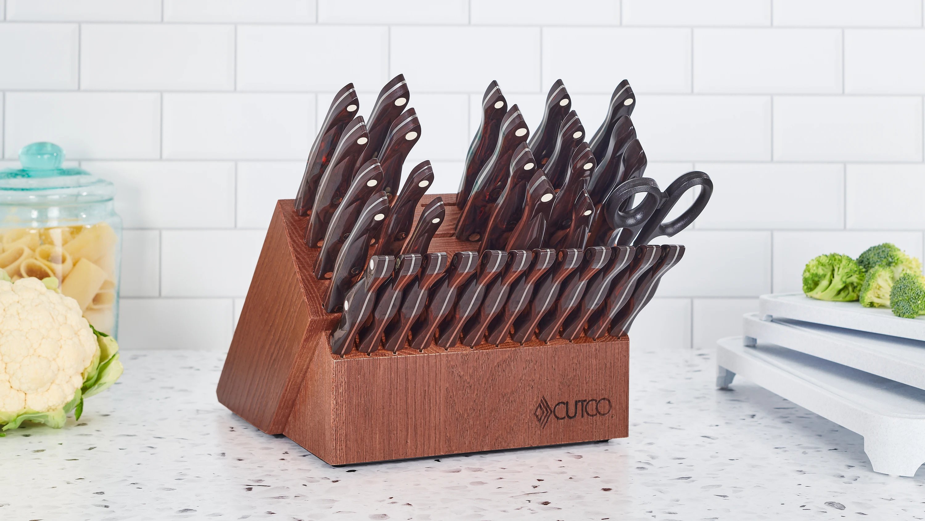 Ultimate Set with Steak Knives with Block | 37 Pieces | Knife