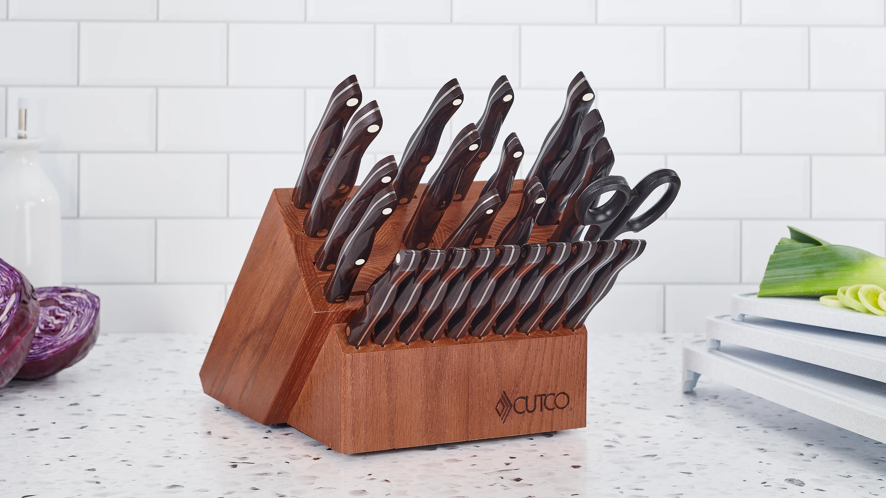 Signature Set with Steak Knives with Block | 29 Pieces | Knife
