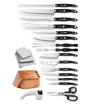Ultimate Set with Steak Knives with Block