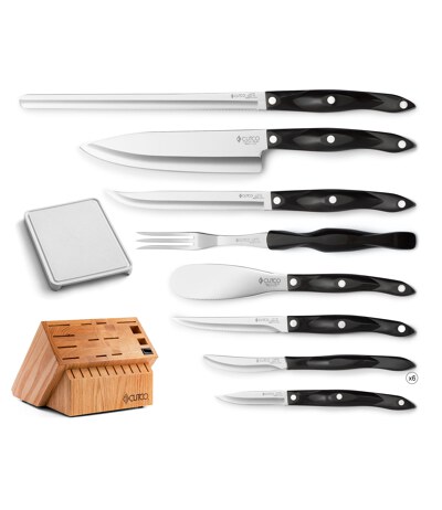 Galley + 6 Table Knives with Signature Block Upgrade