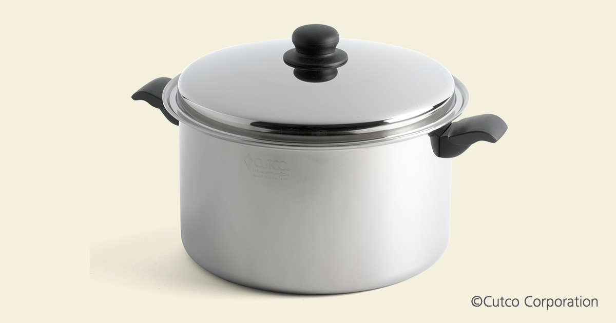 10 Qt Stock Pot  Cover  Cookware by Cutco