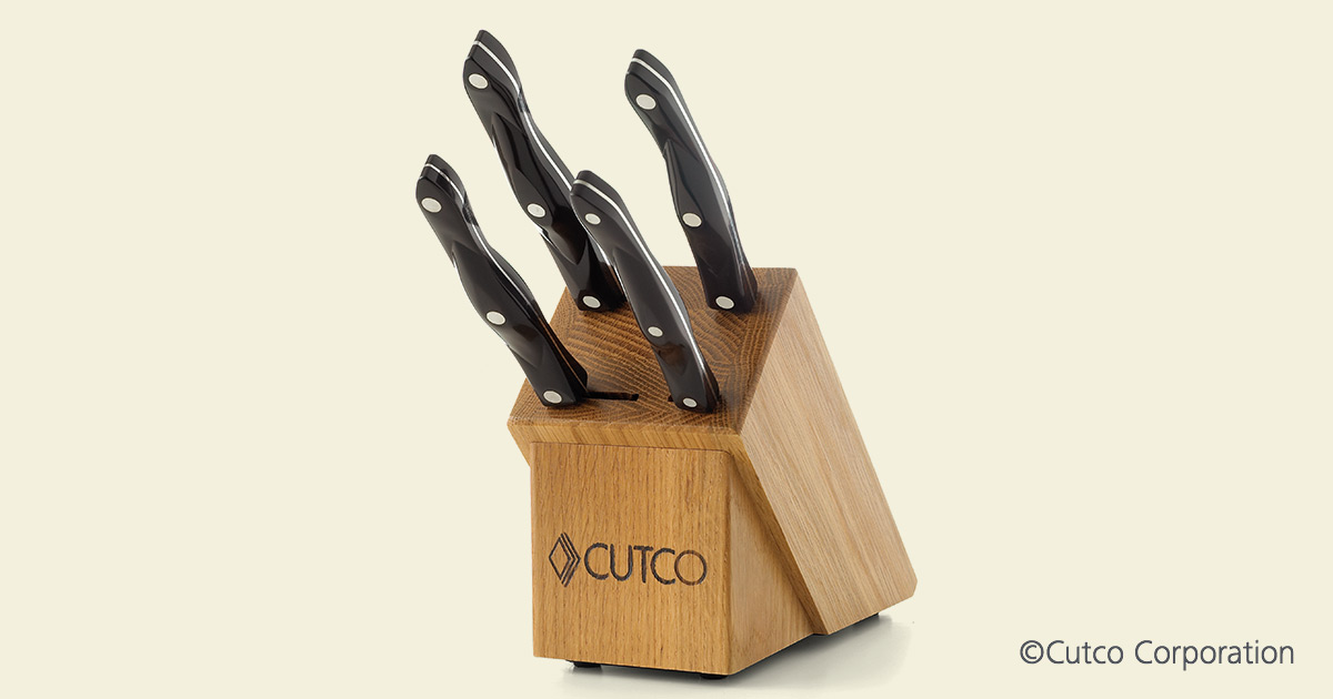Studio Set with Block 6 Pieces Knife Block Sets by Cutco