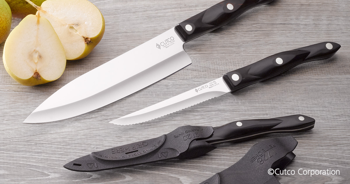3Pc. Knife & Sheath Set Knife Sets by Cutco
