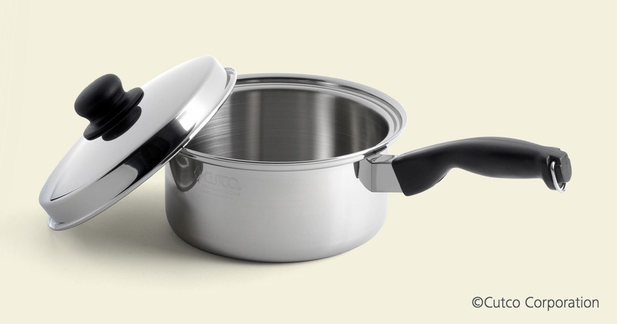 3 Qt. Sauce Pan & Cover Cookware by Cutco