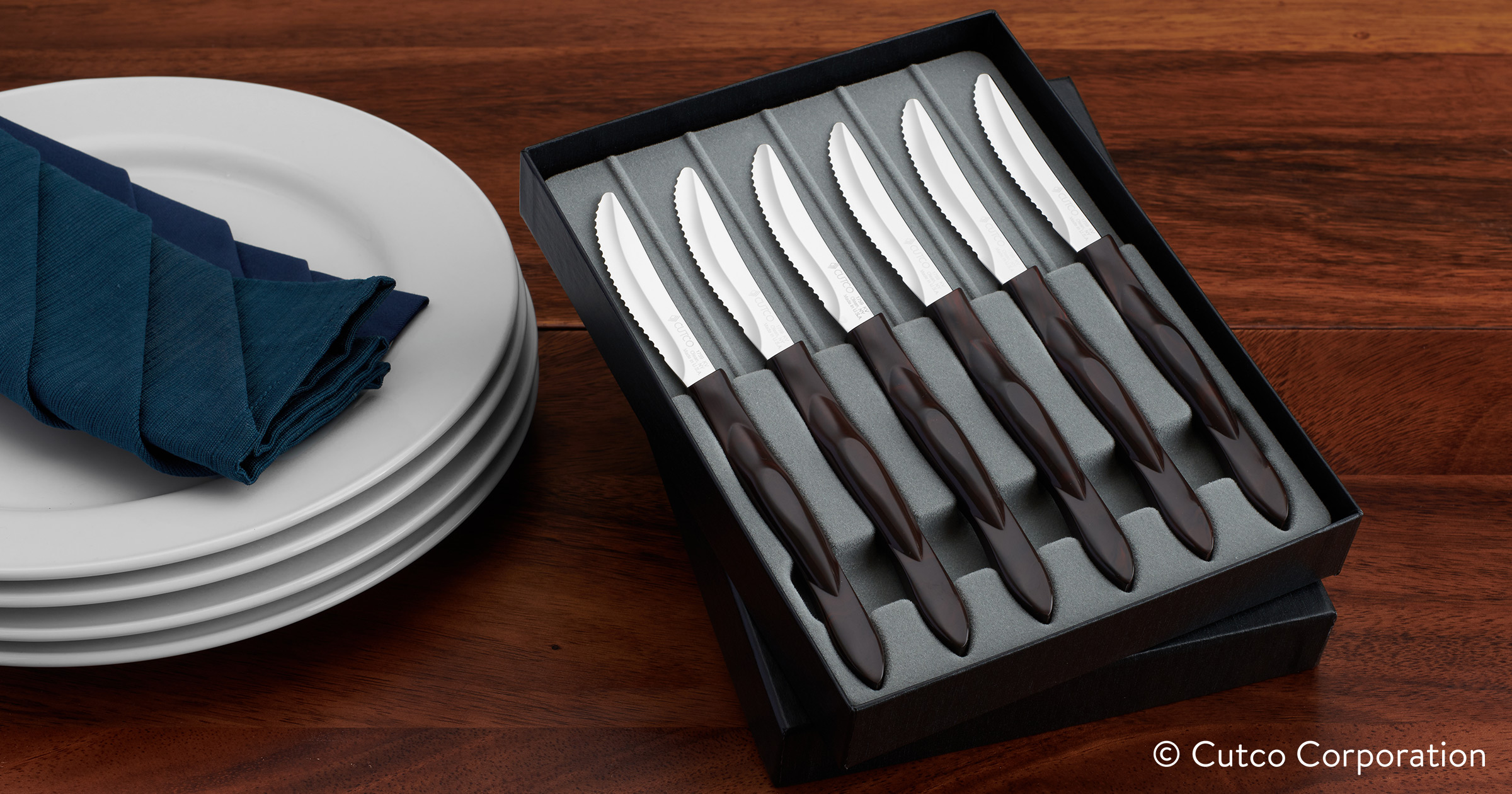 6Pc. Table Knife Set GiftBoxed Sets by Cutco