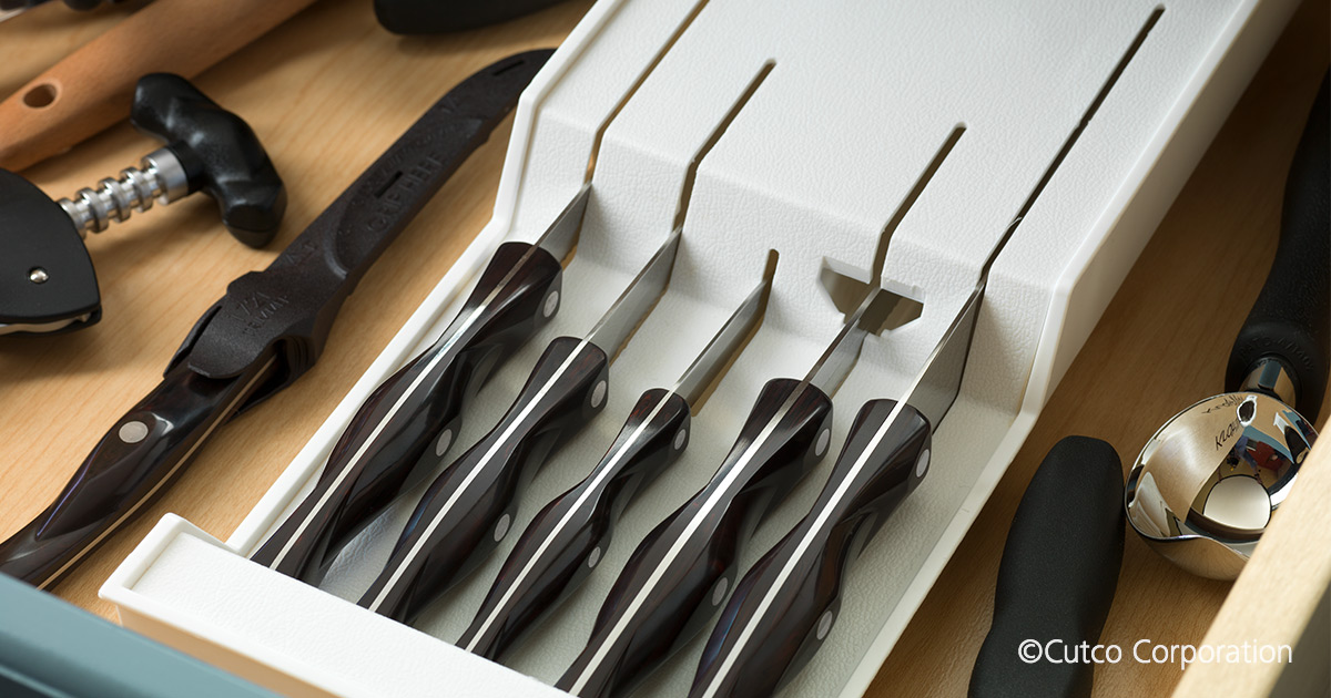 All Knife Set with Tray 8 Pieces Knife Sets by Cutco