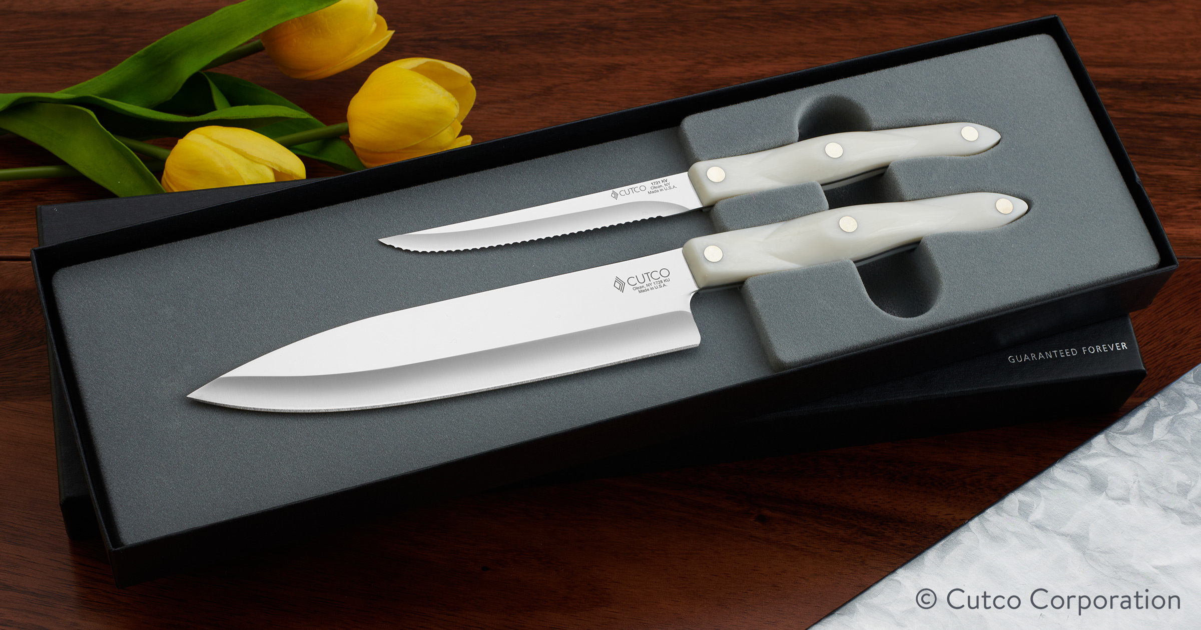Cook's Combo 2 Pieces GiftBoxed Knife Sets by Cutco