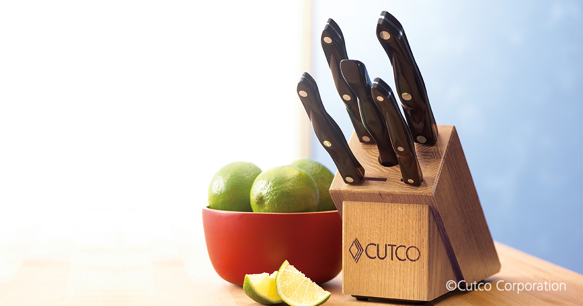 Essentials Set Block (5Slot) Knife Storage by Cutco